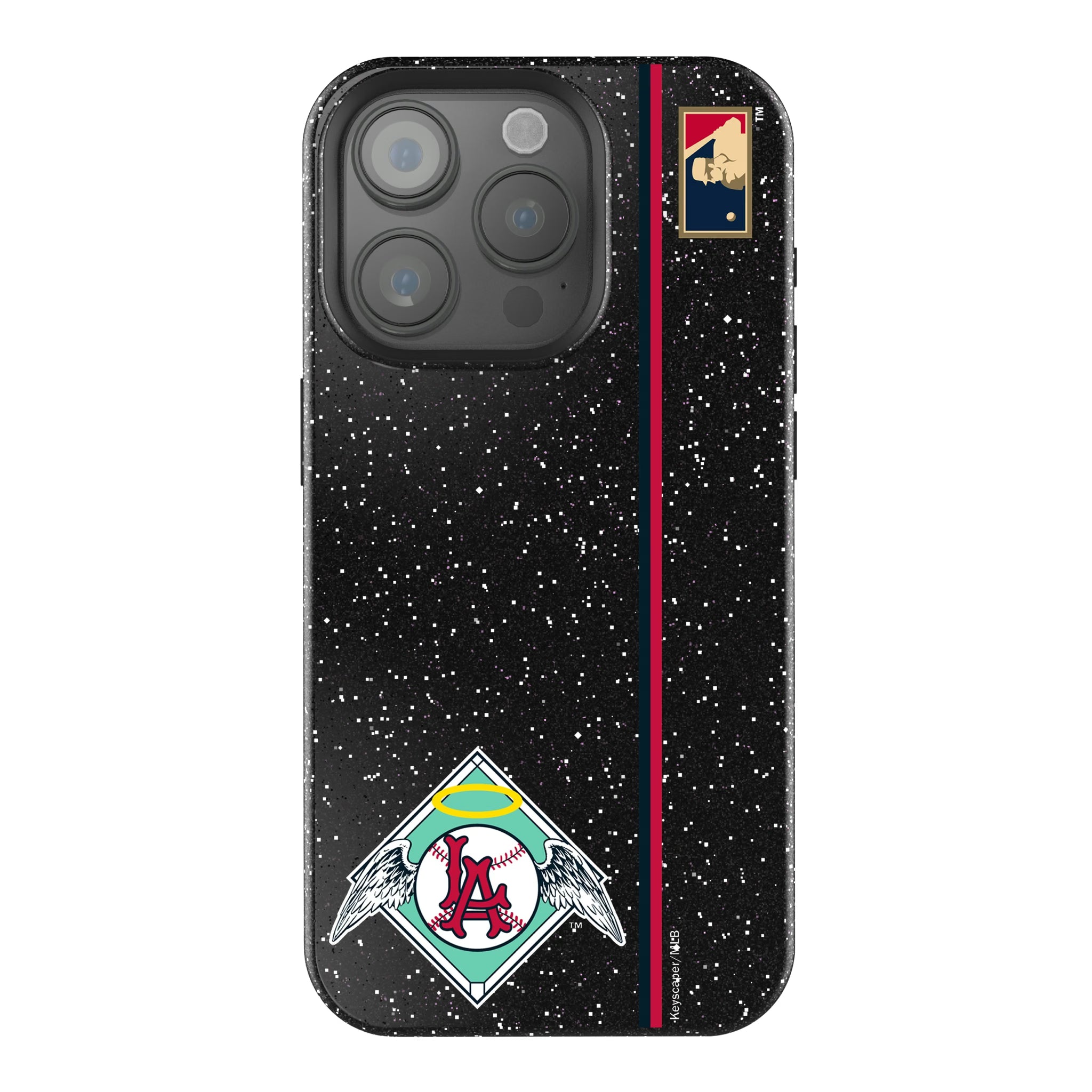 LA Angels 1961-1965 - Cooperstown Collection Sidebar iPhone Bling Phone Case for Apple iPhone