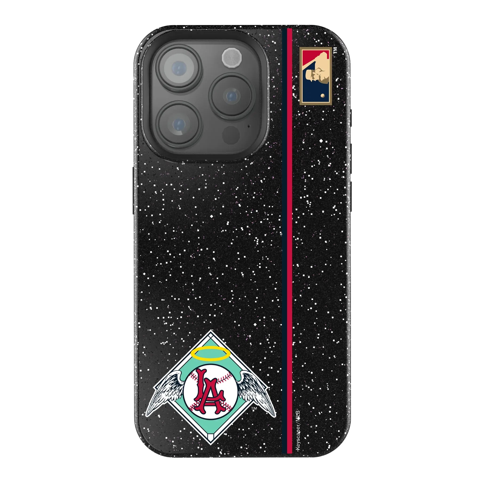 LA Angels 1961-1965 - Cooperstown Collection Sidebar iPhone Bling Phone Case for Apple iPhone