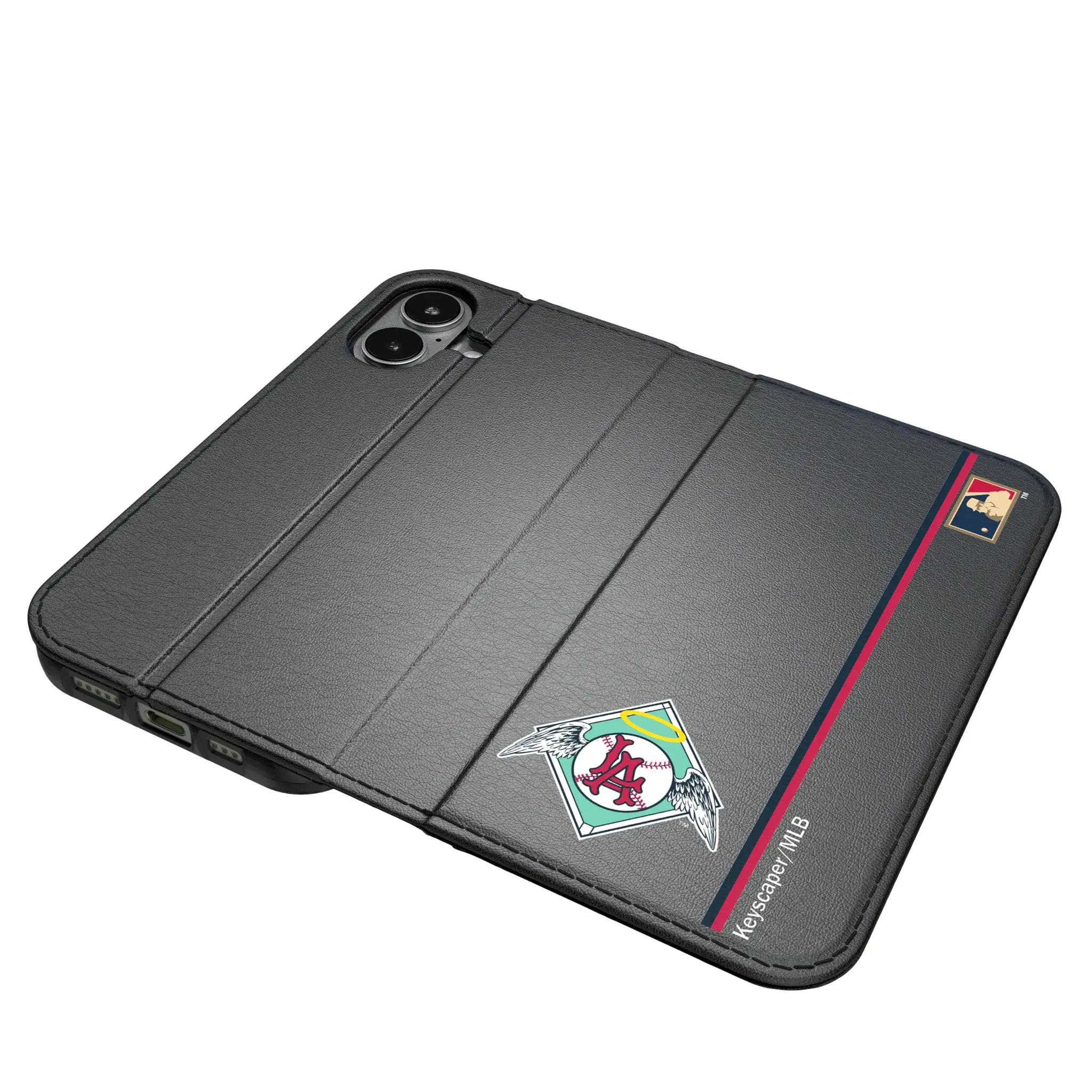 LA Angels 1961-1965 - Cooperstown Collection Sidebar iPhone Folio Phone Case for Apple iPhone#Device_iPhone 17