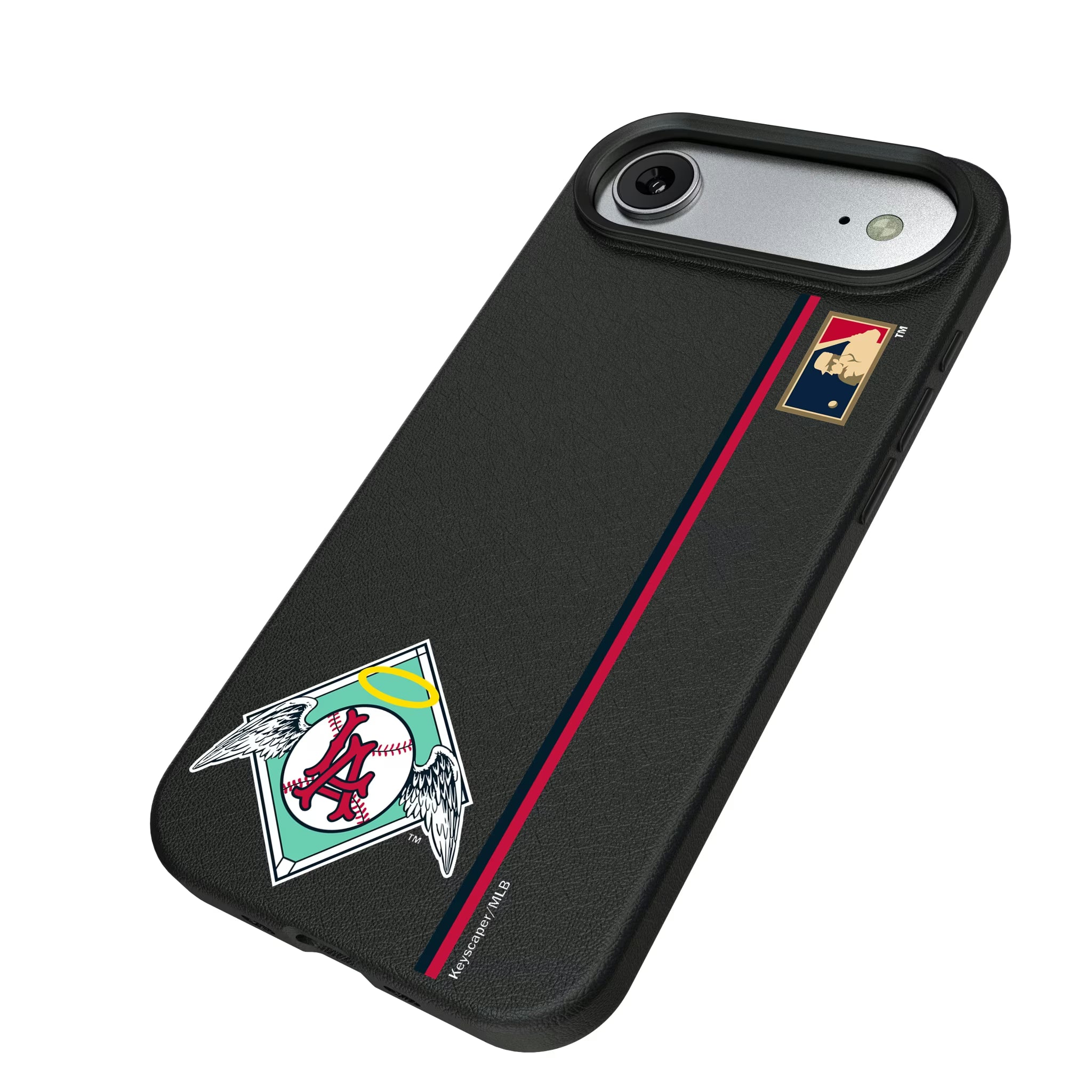 LA Angels 1961-1965 - Cooperstown Collection Sidebar iPhone MagSafe Compatible Phone Case for Apple iPhone - Isometric View#Device_iPhone Air