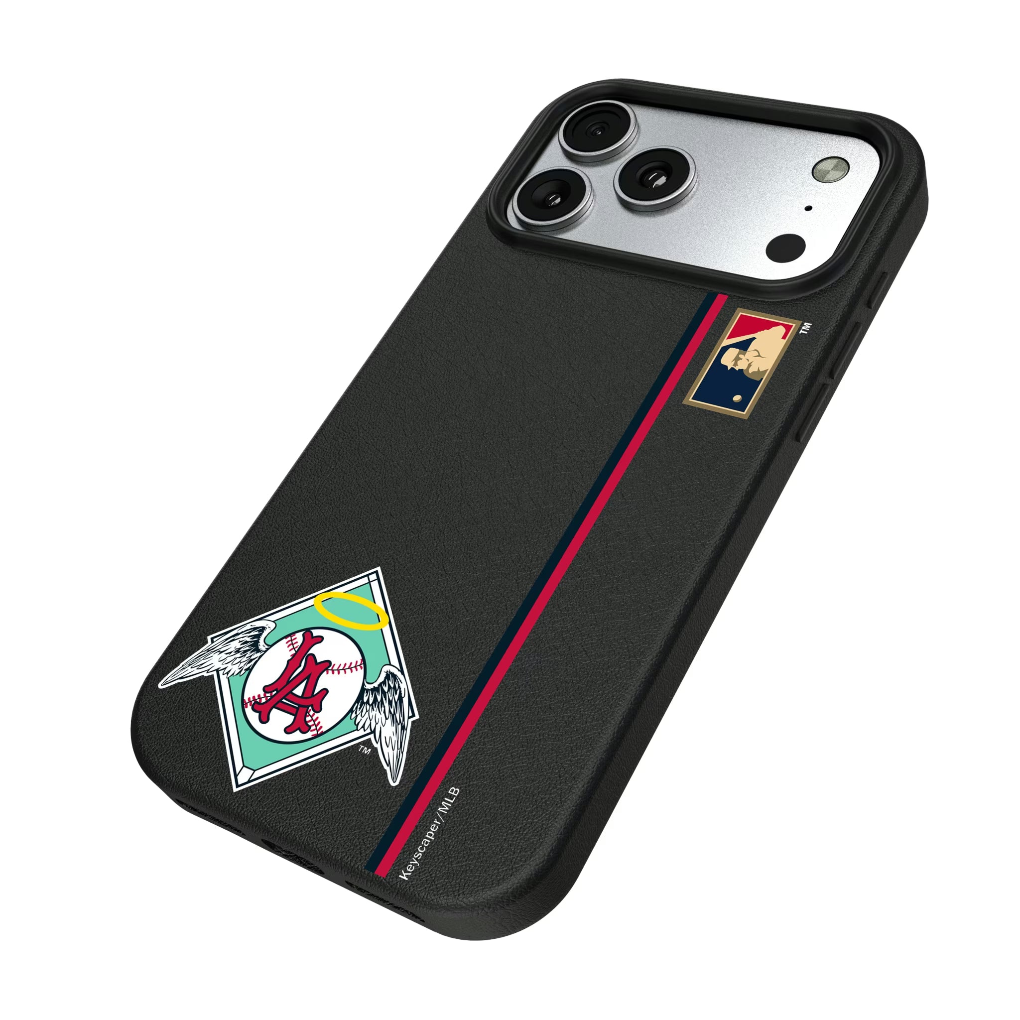 LA Angels 1961-1965 - Cooperstown Collection Sidebar iPhone MagSafe Compatible Phone Case for Apple iPhone - Isometric View#Device_iPhone 17 Pro Max