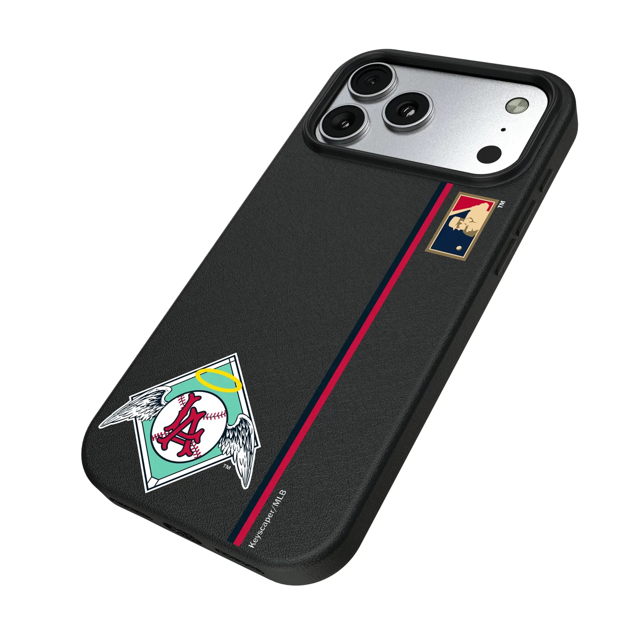 LA Angels 1961-1965 - Cooperstown Collection Sidebar iPhone MagSafe Compatible Phone Case for Apple iPhone - Isometric View#Device_iPhone 17 Pro Max