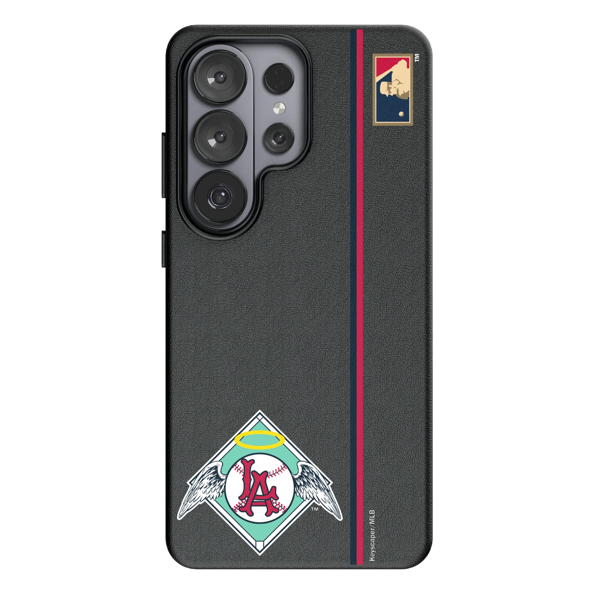 LA Angels 1961-1965 - Cooperstown Collection Sidebar Galaxy MagSafe Compatible Phone Case for Samsung Galaxy
