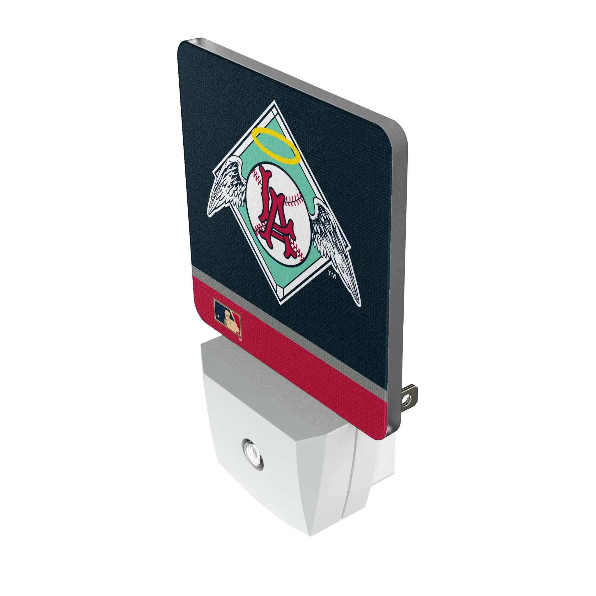 LA Angels 1961-1965 - Cooperstown Collection Stripe Night Light 2-Pack - Isometric View