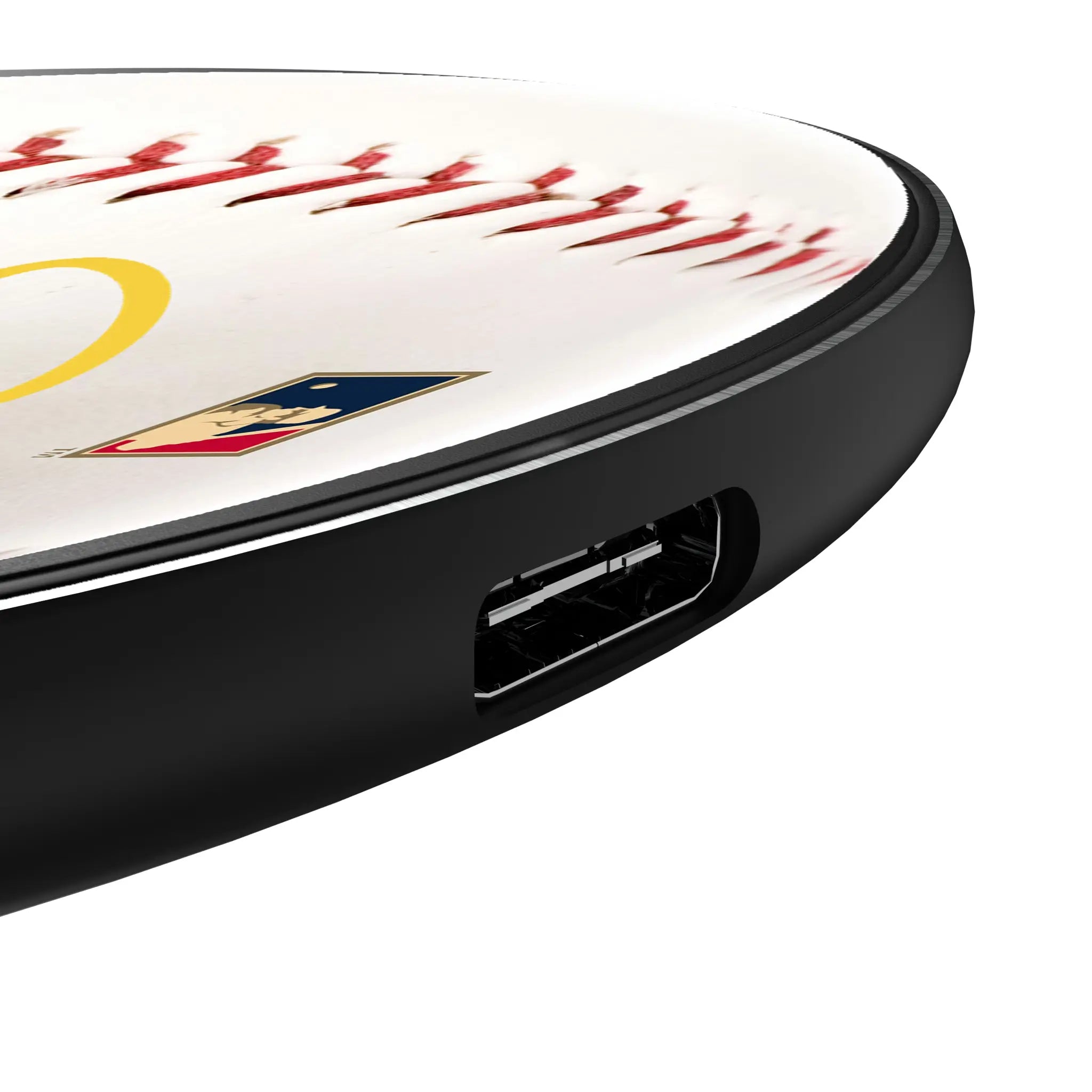 LA Angels 1971 - Cooperstown Collection Baseball 15-Watt Wireless Charger - Detail