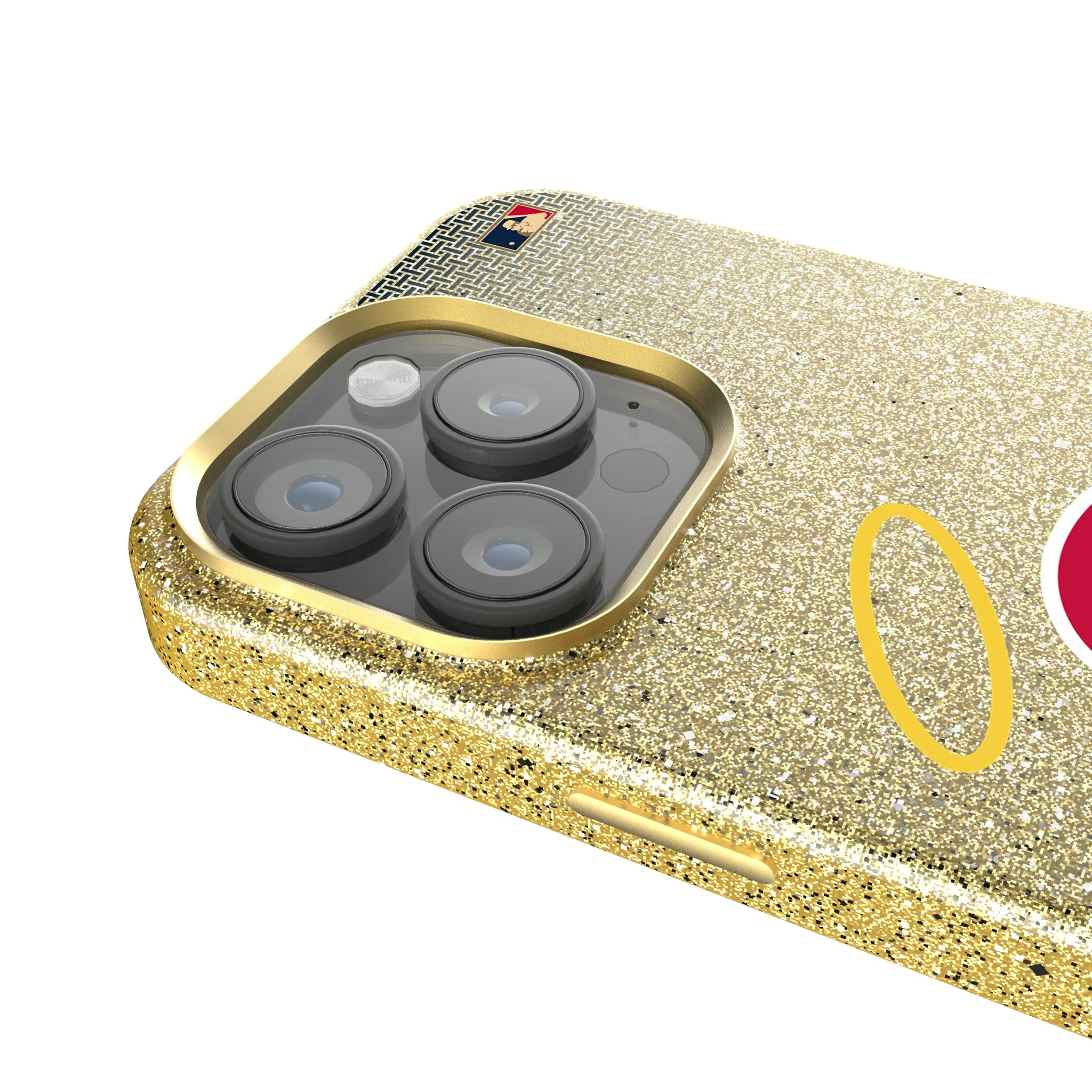LA Angels 1971 - Cooperstown Collection Linen iPhone Bling Phone Case for Apple iPhone - Detail