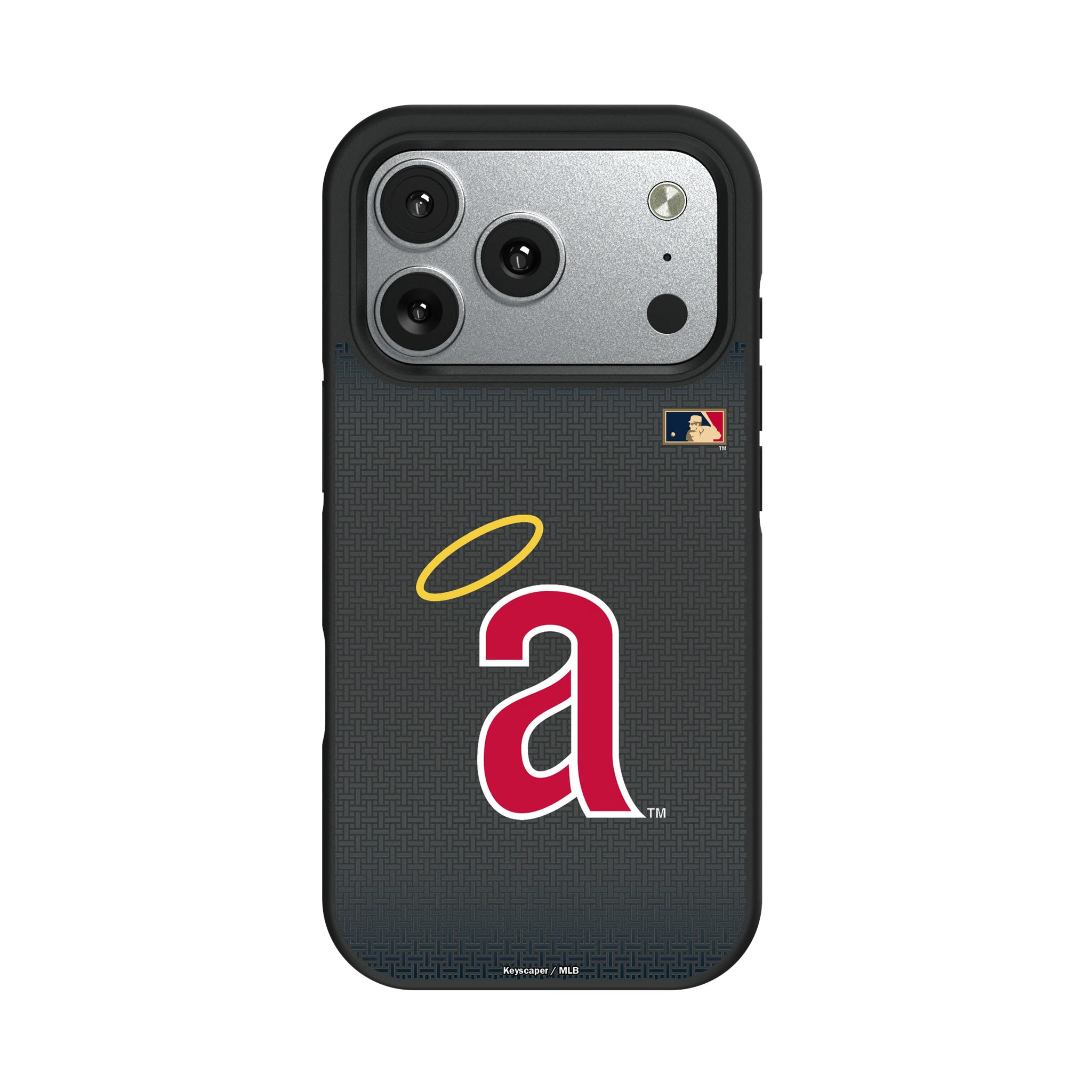 LA Angels 1971 - Cooperstown Collection Linen iPhone Bump Phone Case for Apple iPhone#Device_iPhone 17 Pro
