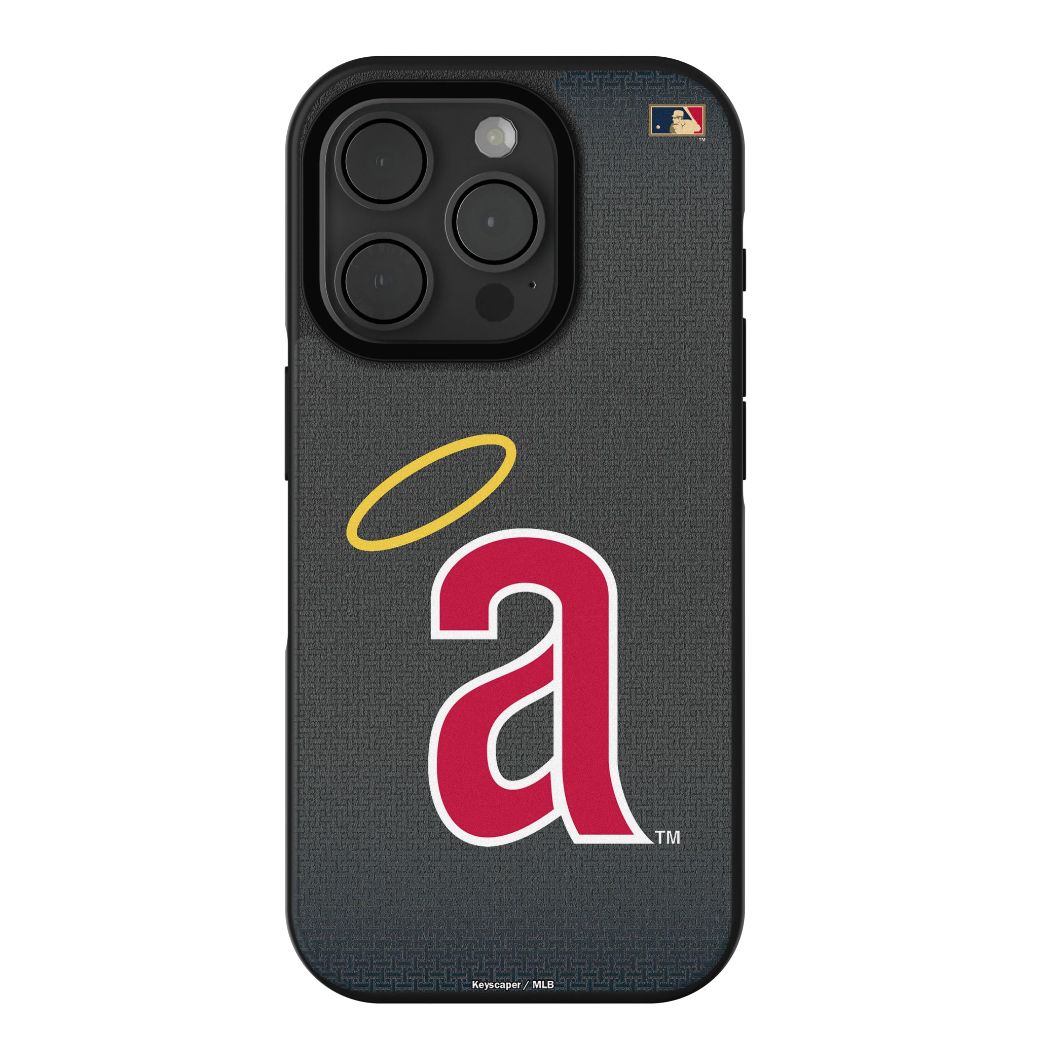 LA Angels 1971 - Cooperstown Collection Linen iPhone Bump Phone Case for Apple iPhone