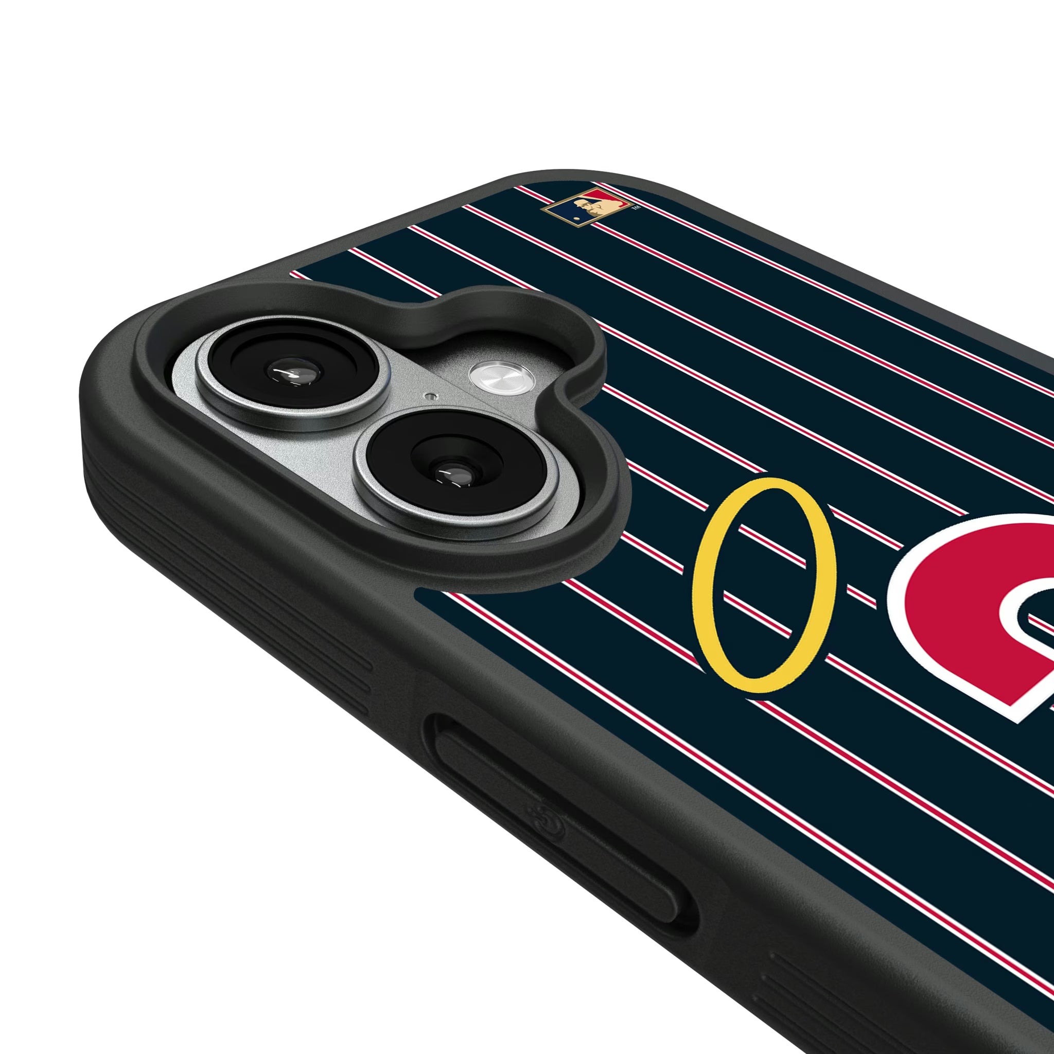 LA Angels 1971 - Cooperstown Collection Pinstripe iPhone Bump Phone Case for Apple iPhone - Detail#Device_iPhone 17