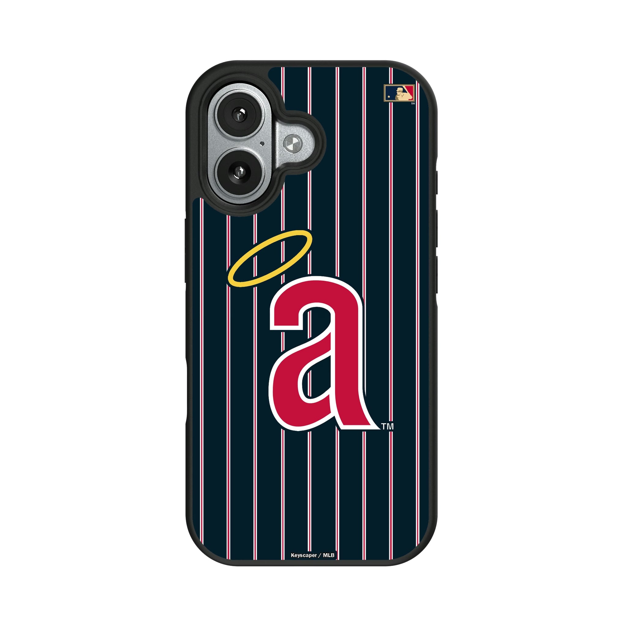 LA Angels 1971 - Cooperstown Collection Pinstripe iPhone Bump Phone Case for Apple iPhone#Device_iPhone 17