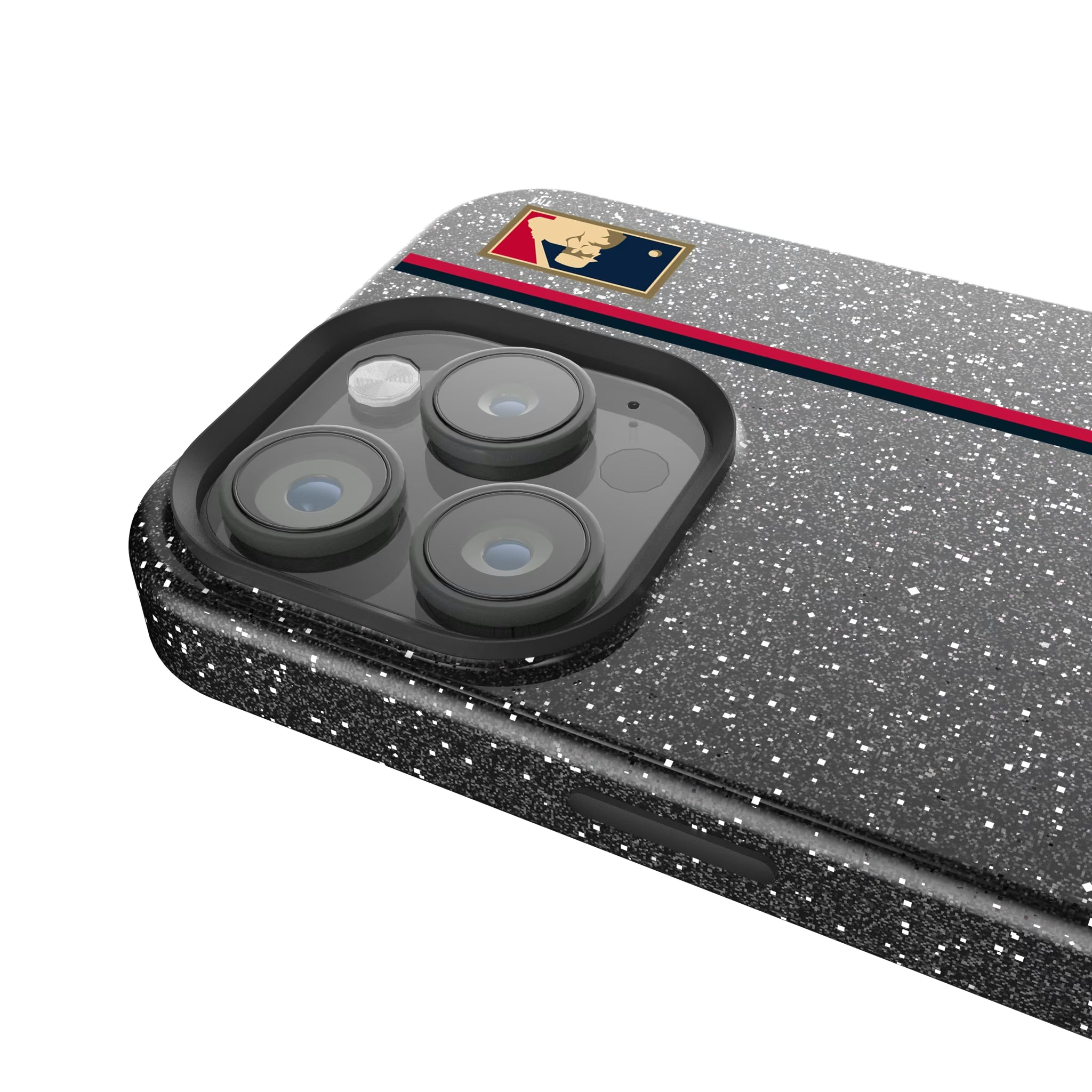 LA Angels 1971 - Cooperstown Collection Sidebar iPhone Bling Phone Case for Apple iPhone - Detail