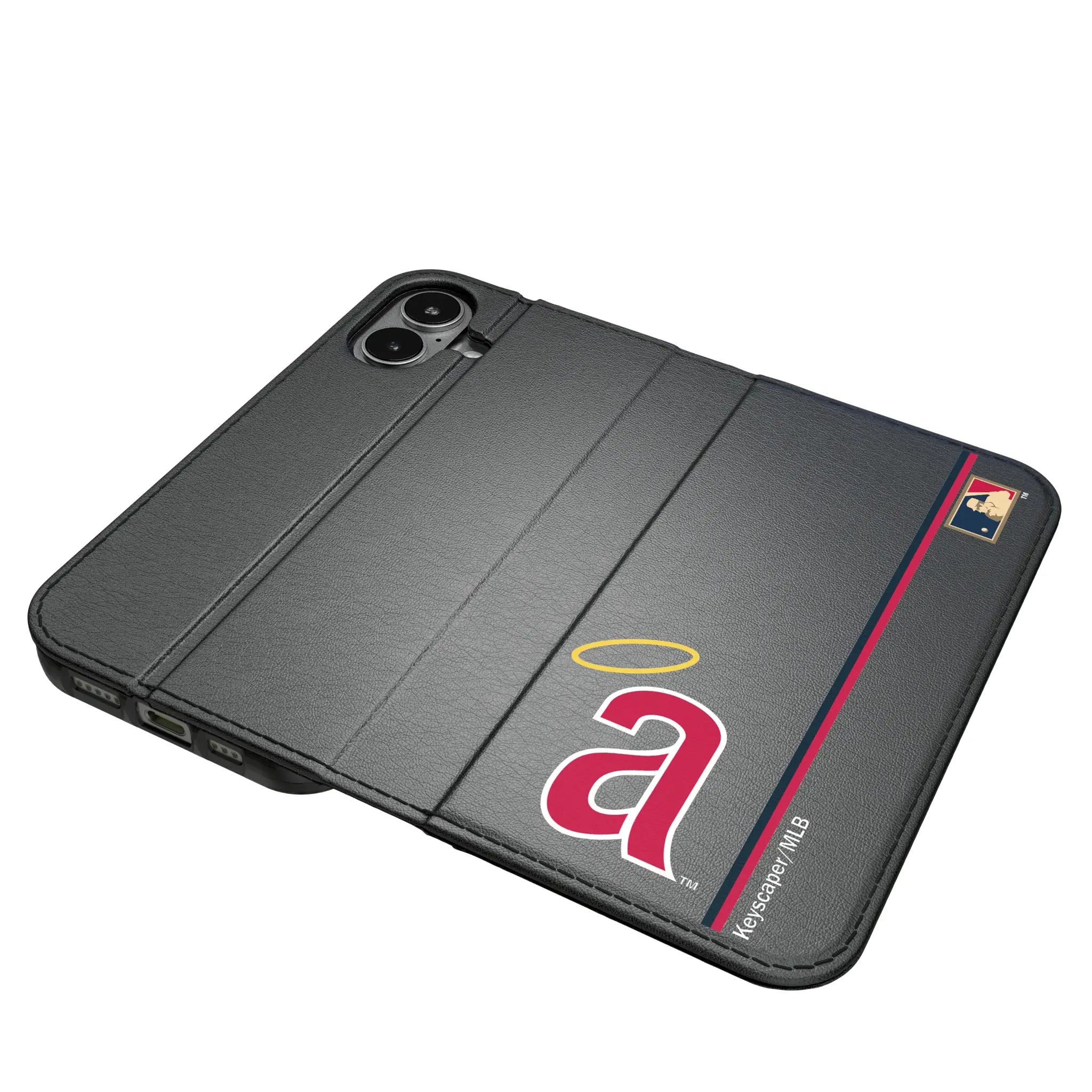 LA Angels 1971 - Cooperstown Collection Sidebar iPhone Folio Phone Case for Apple iPhone#Device_iPhone 17