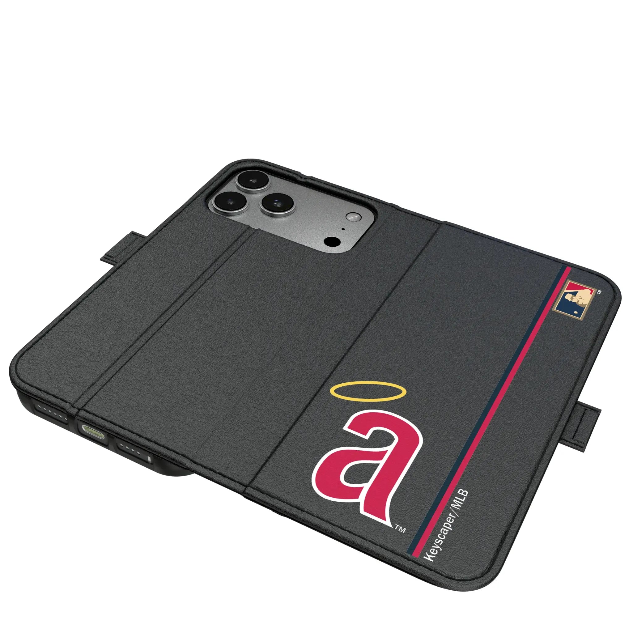 LA Angels 1971 - Cooperstown Collection Sidebar iPhone Folio Phone Case for Apple iPhone#Device_iPhone 17 Pro Max