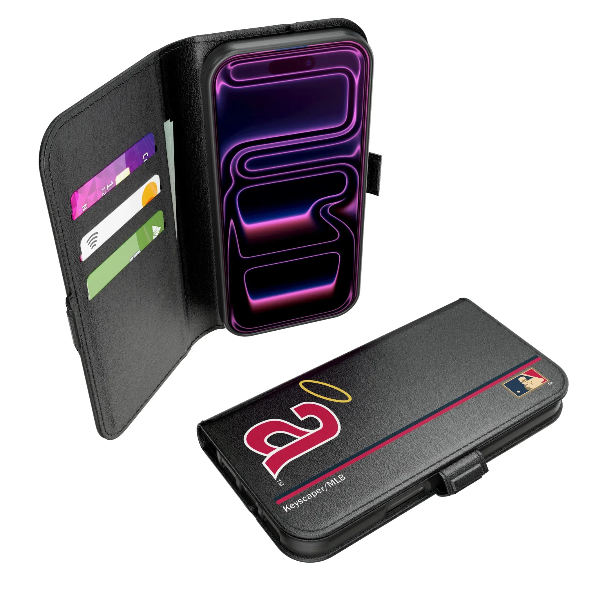 LA Angels 1971 - Cooperstown Collection Sidebar iPhone Folio Phone Case for Apple iPhone#Device_iPhone 17 Pro