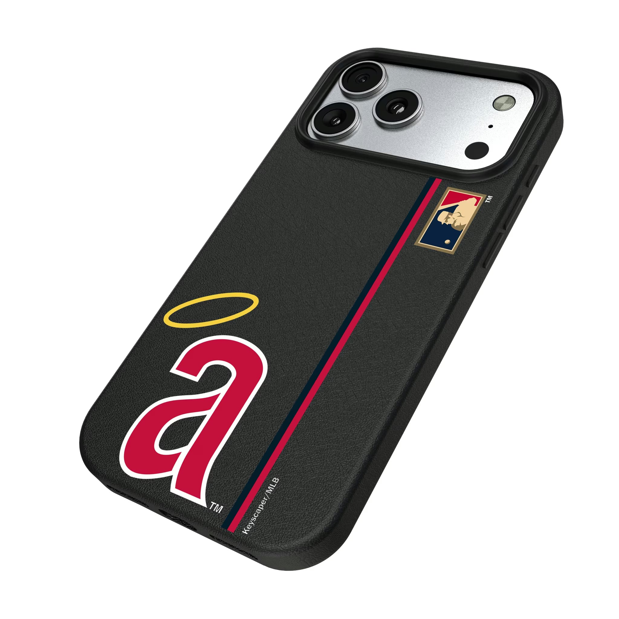 LA Angels 1971 - Cooperstown Collection Sidebar iPhone MagSafe Compatible Phone Case for Apple iPhone - Isometric View#Device_iPhone 17 Pro Max