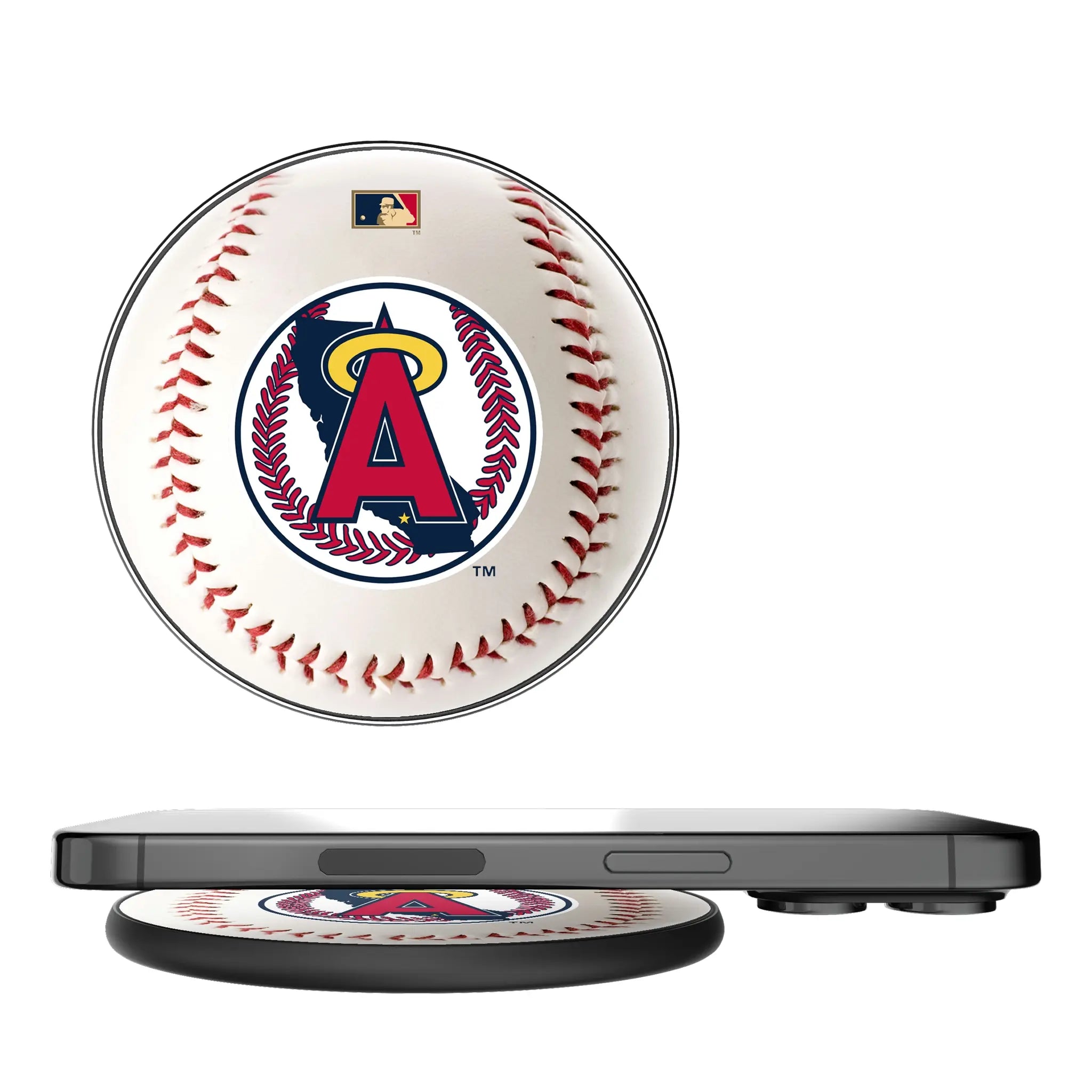 LA Angels 1986-1992 - Cooperstown Collection Baseball 15-Watt Wireless Charger