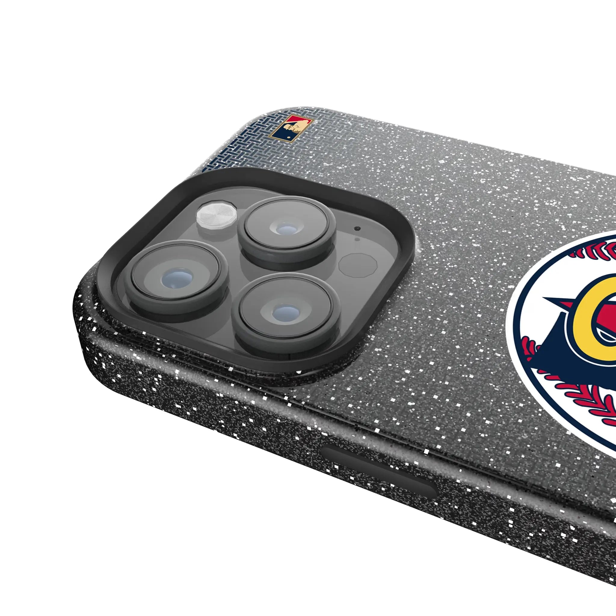 LA Angels 1986-1992 - Cooperstown Collection Linen iPhone Bling Phone Case for Apple iPhone - Detail