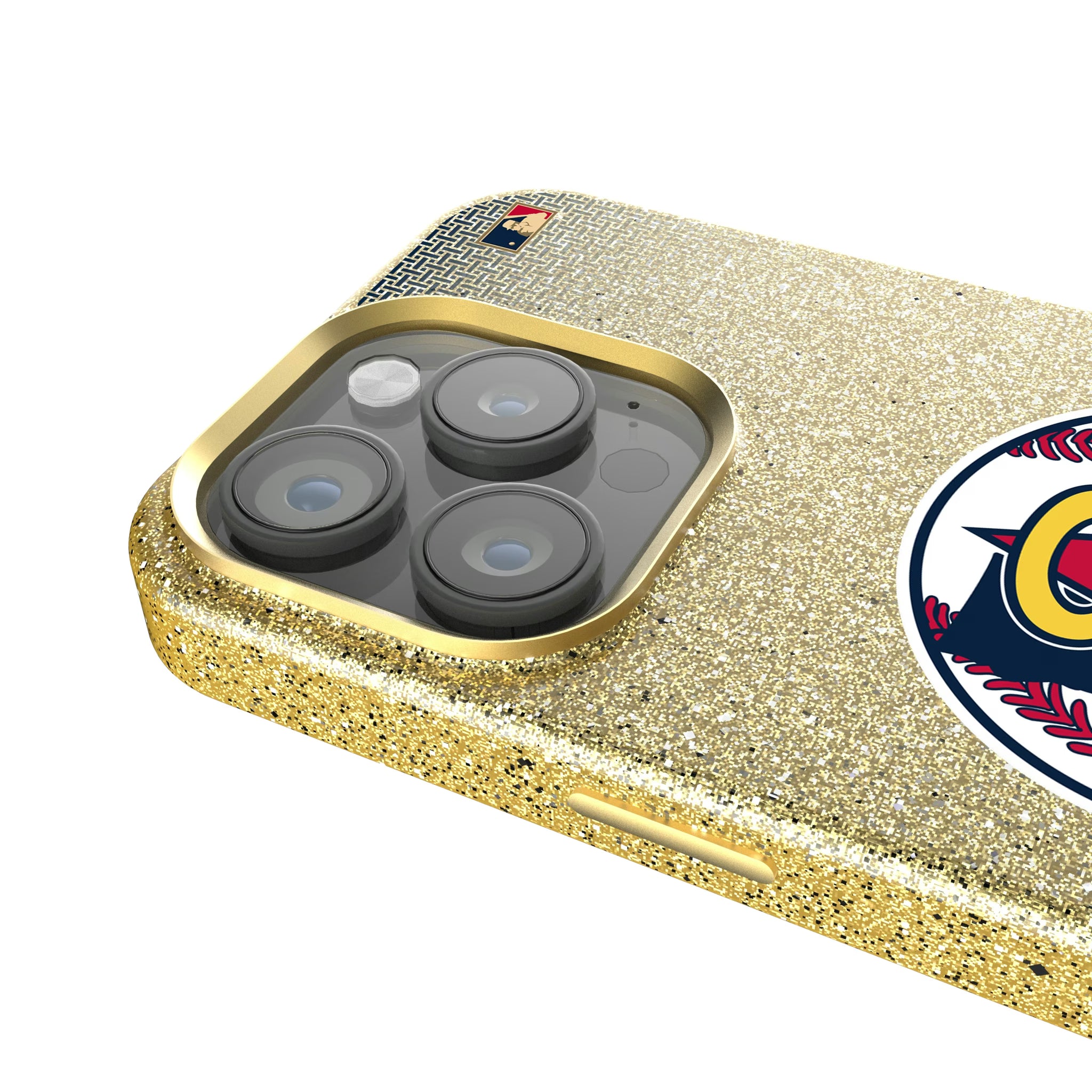 LA Angels 1986-1992 - Cooperstown Collection Linen iPhone Bling Phone Case for Apple iPhone - Detail