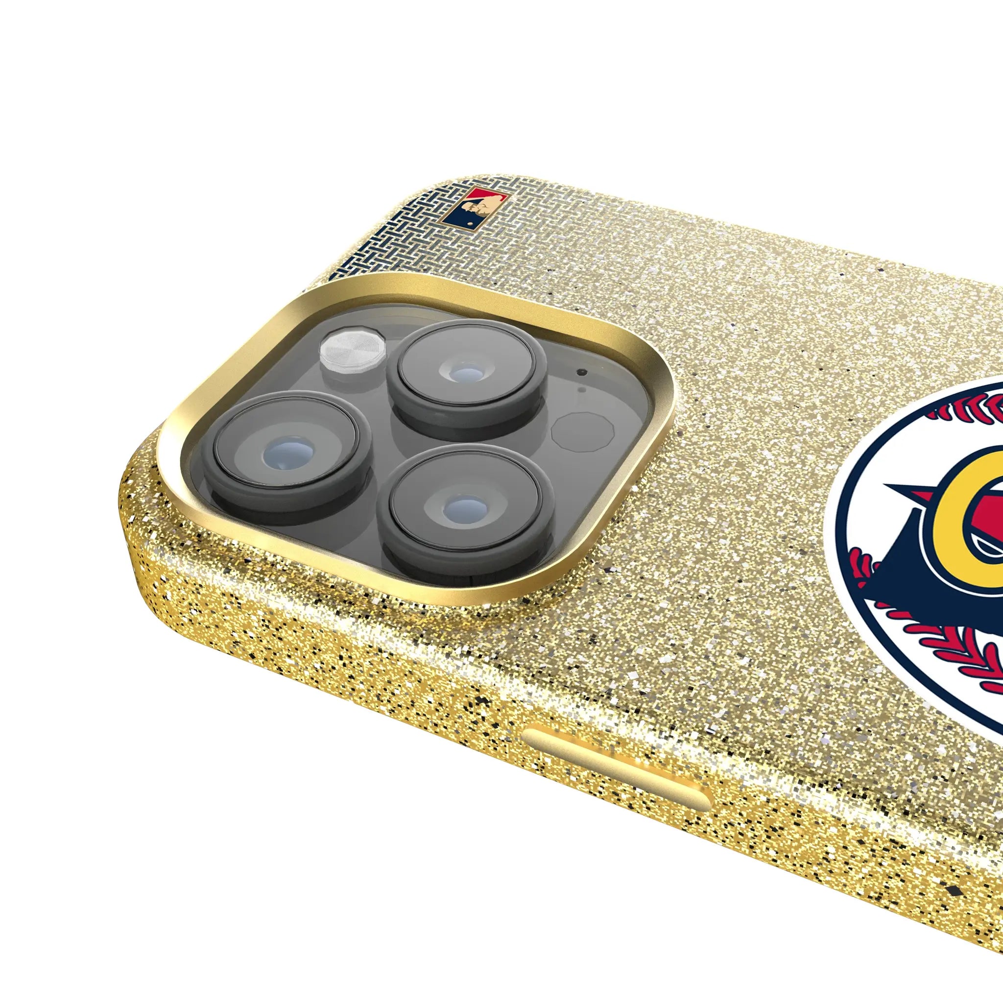 LA Angels 1986-1992 - Cooperstown Collection Linen iPhone Bling Phone Case for Apple iPhone - Detail