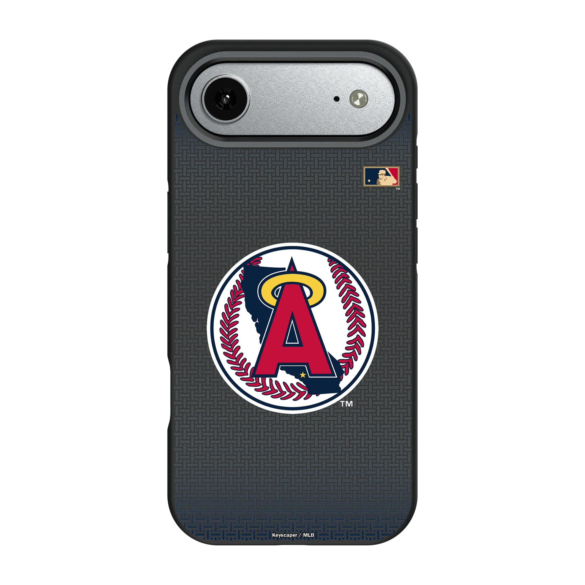 LA Angels 1986-1992 - Cooperstown Collection Linen iPhone Bump Phone Case for Apple iPhone#Device_iPhone Air