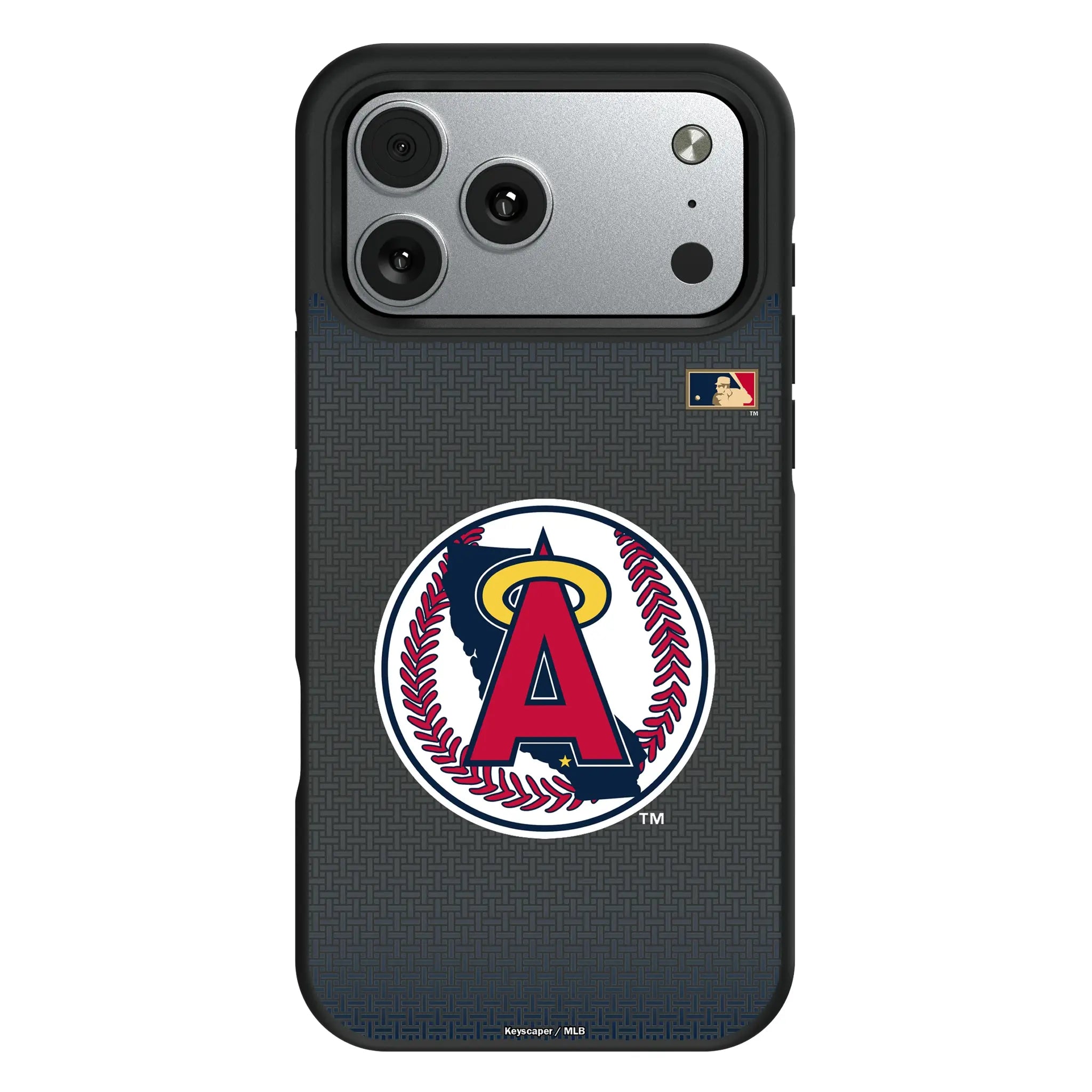 LA Angels 1986-1992 - Cooperstown Collection Linen iPhone Bump Phone Case for Apple iPhone#Device_iPhone 17 Pro Max