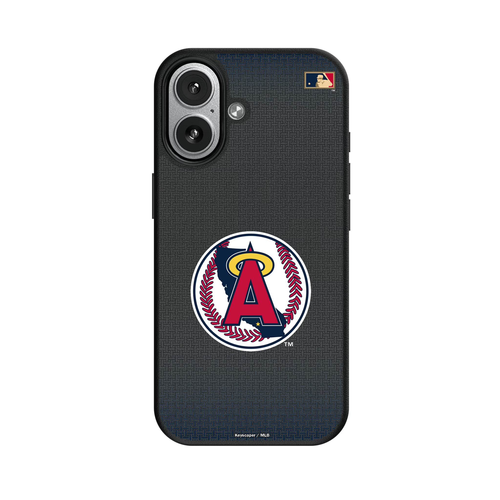 LA Angels 1986-1992 - Cooperstown Collection Linen iPhone MagSafe Compatible Phone Case for Apple iPhone#Device_iPhone 17