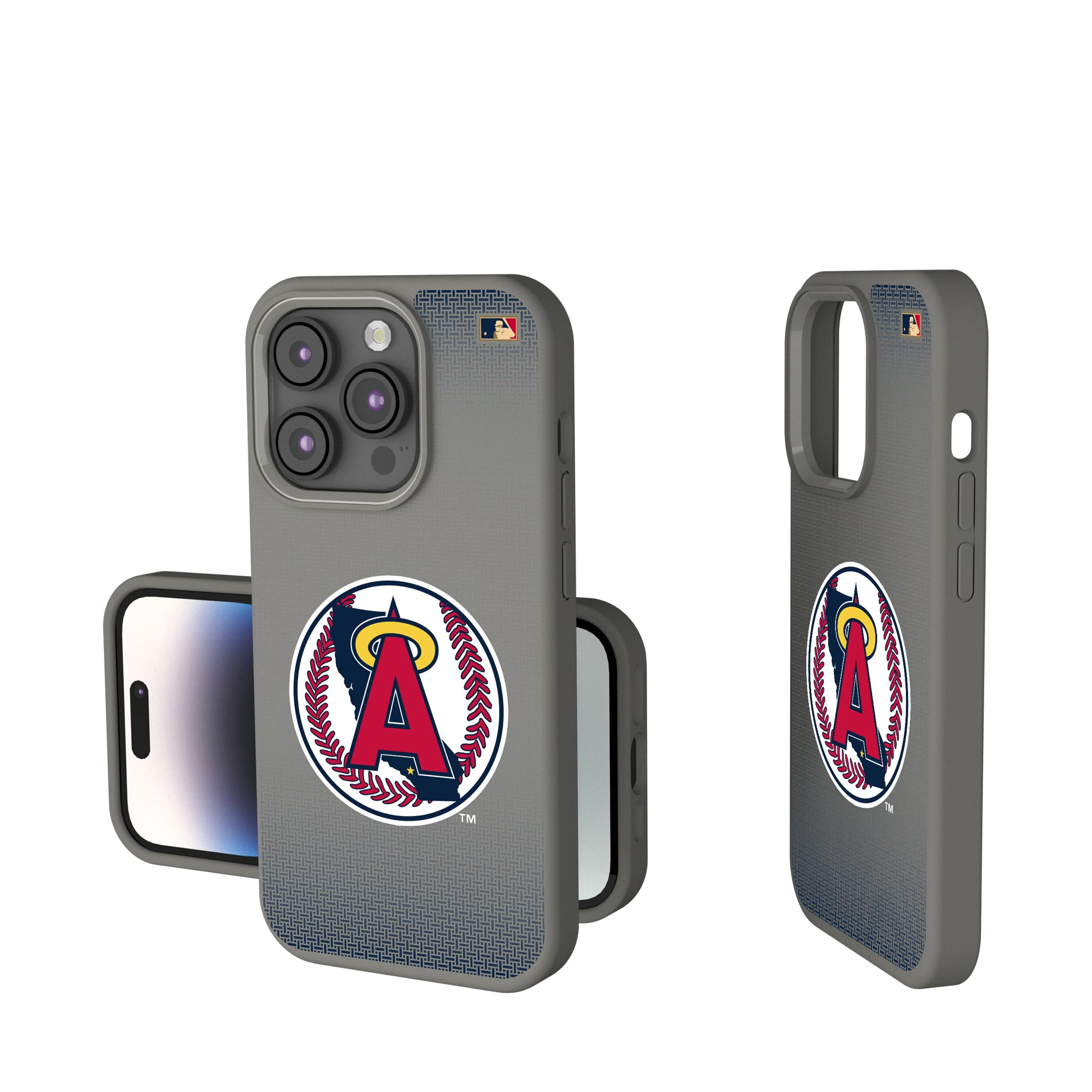 LA Angels 1986-1992 - Cooperstown Collection Linen iPhone Soft Touch Phone Case for Apple iPhone
