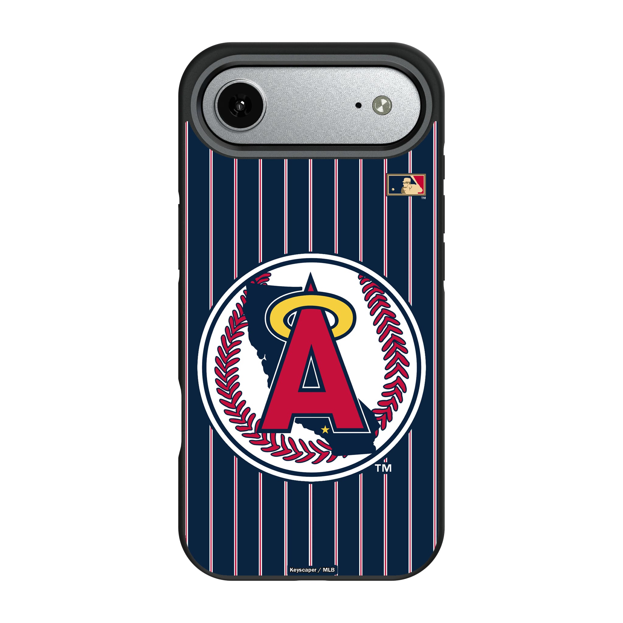 LA Angels 1986-1992 - Cooperstown Collection Pinstripe iPhone Bump Phone Case for Apple iPhone#Device_iPhone Air