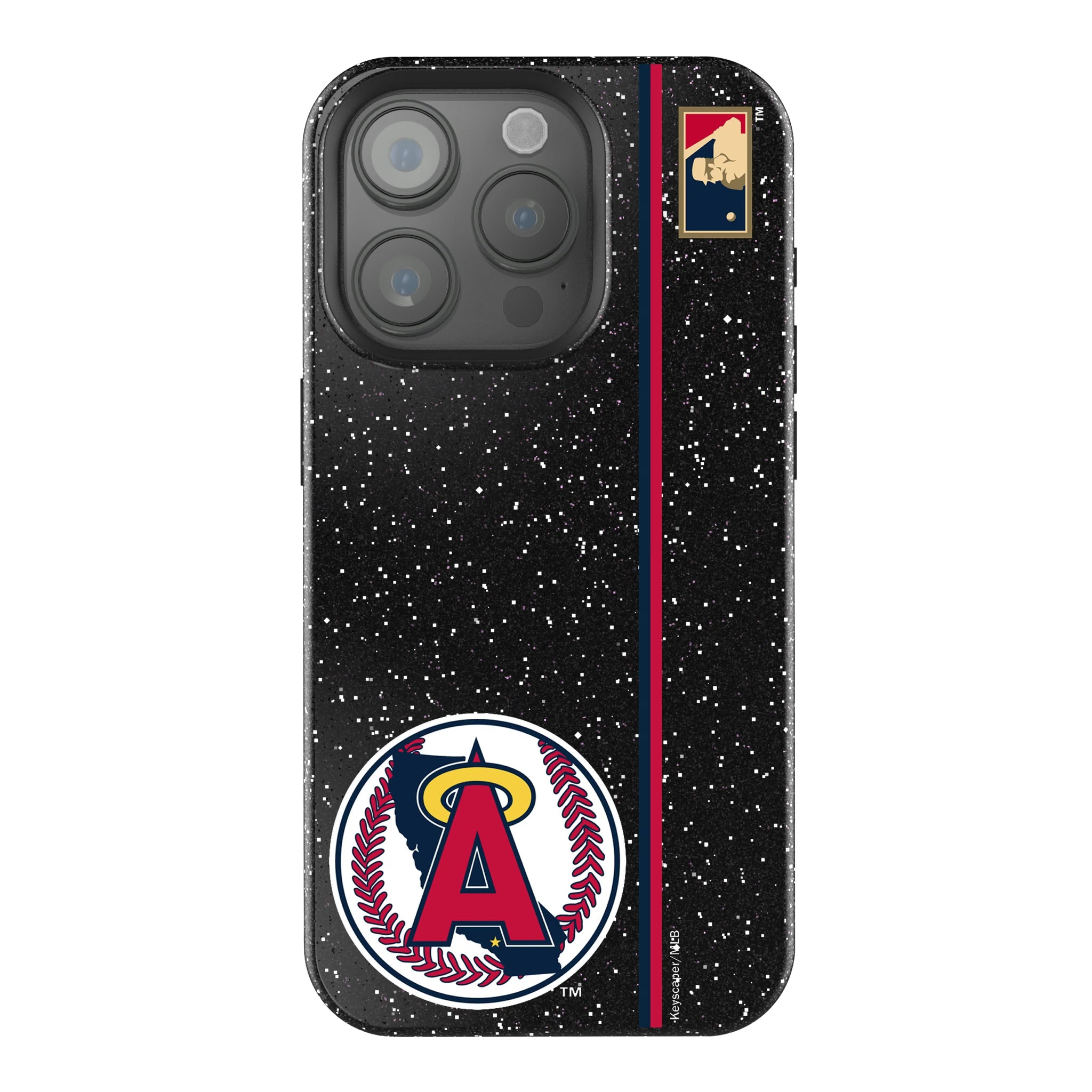 LA Angels 1986-1992 - Cooperstown Collection Sidebar iPhone Bling Phone Case for Apple iPhone