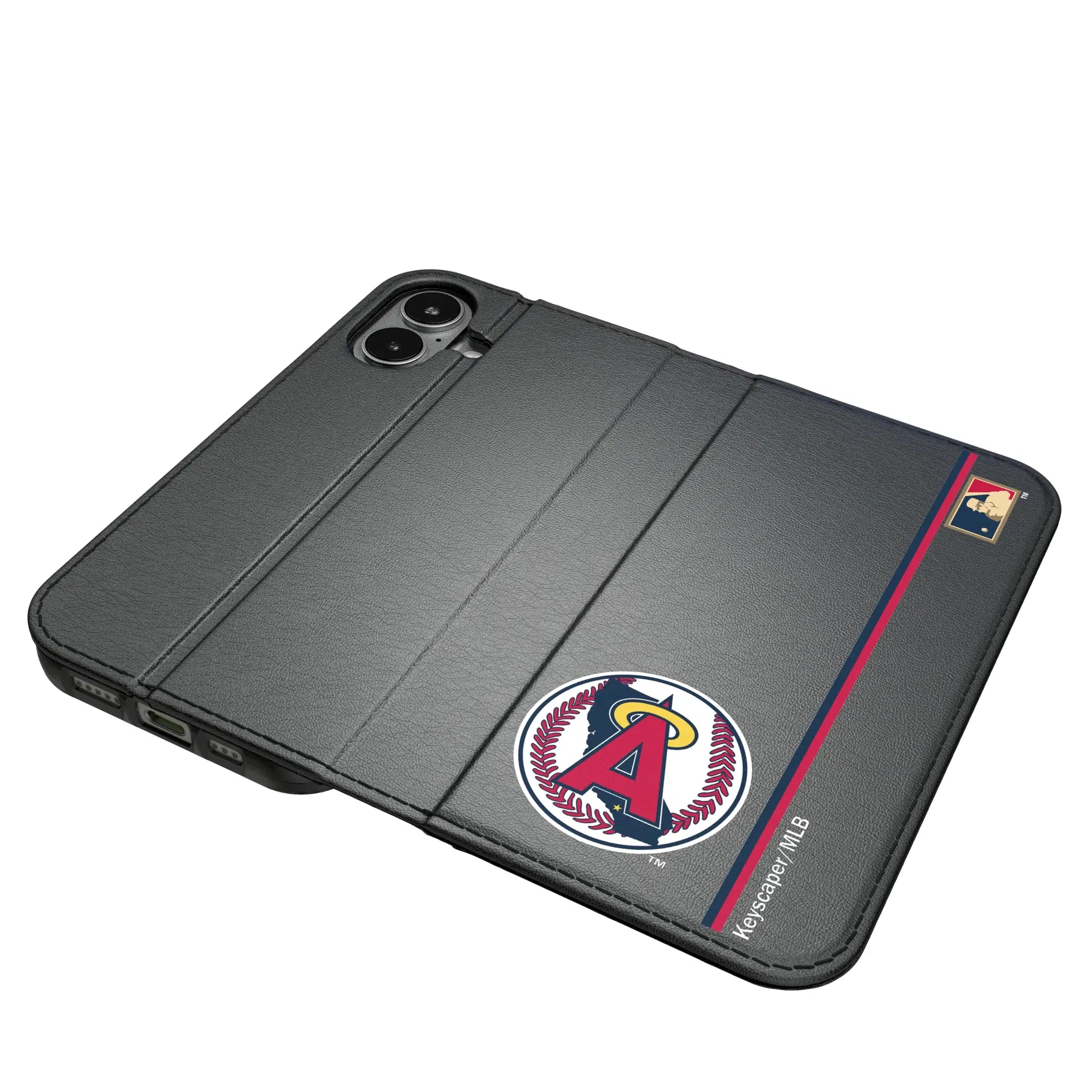 LA Angels 1986-1992 - Cooperstown Collection Sidebar iPhone Folio Phone Case for Apple iPhone#Device_iPhone 17