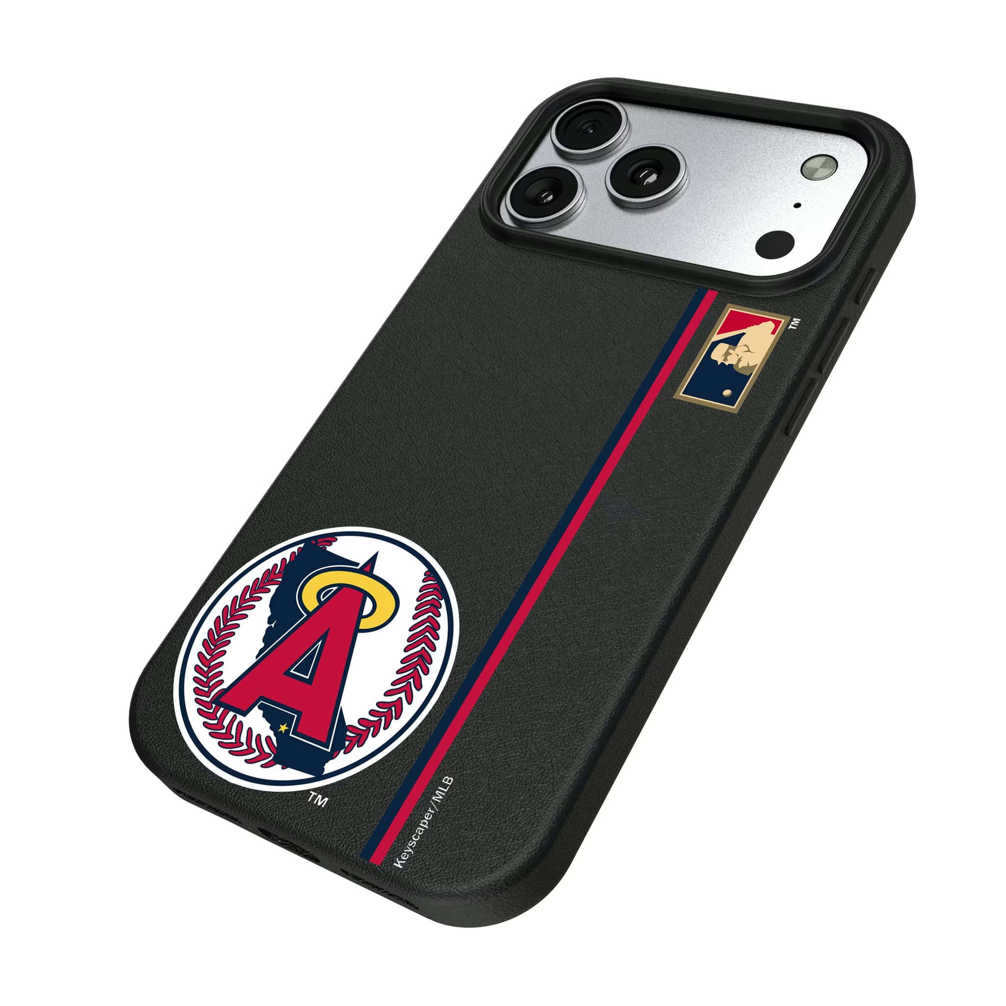 LA Angels 1986-1992 - Cooperstown Collection Sidebar iPhone MagSafe Compatible Phone Case for Apple iPhone - Isometric View#Device_iPhone 17 Pro Max