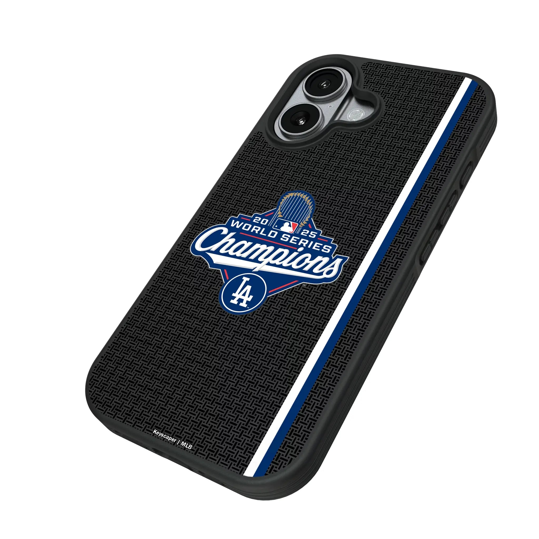 LA Dodgers 2025 MLB World Series iPhone Bump Phone Case for Apple iPhone - Isometric View#Device_iPhone 17