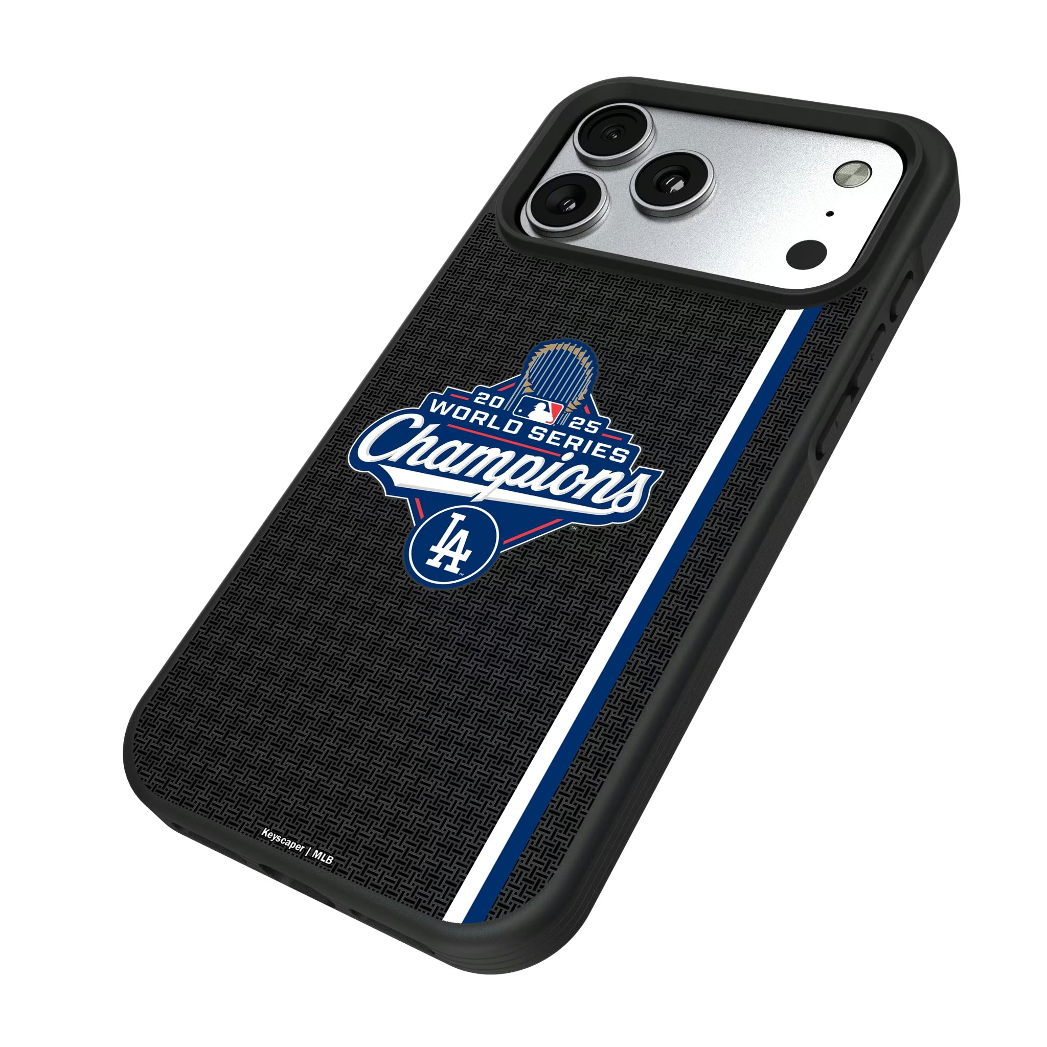 LA Dodgers 2025 MLB World Series iPhone Bump Phone Case for Apple iPhone - Isometric View#Device_iPhone 17 Pro Max