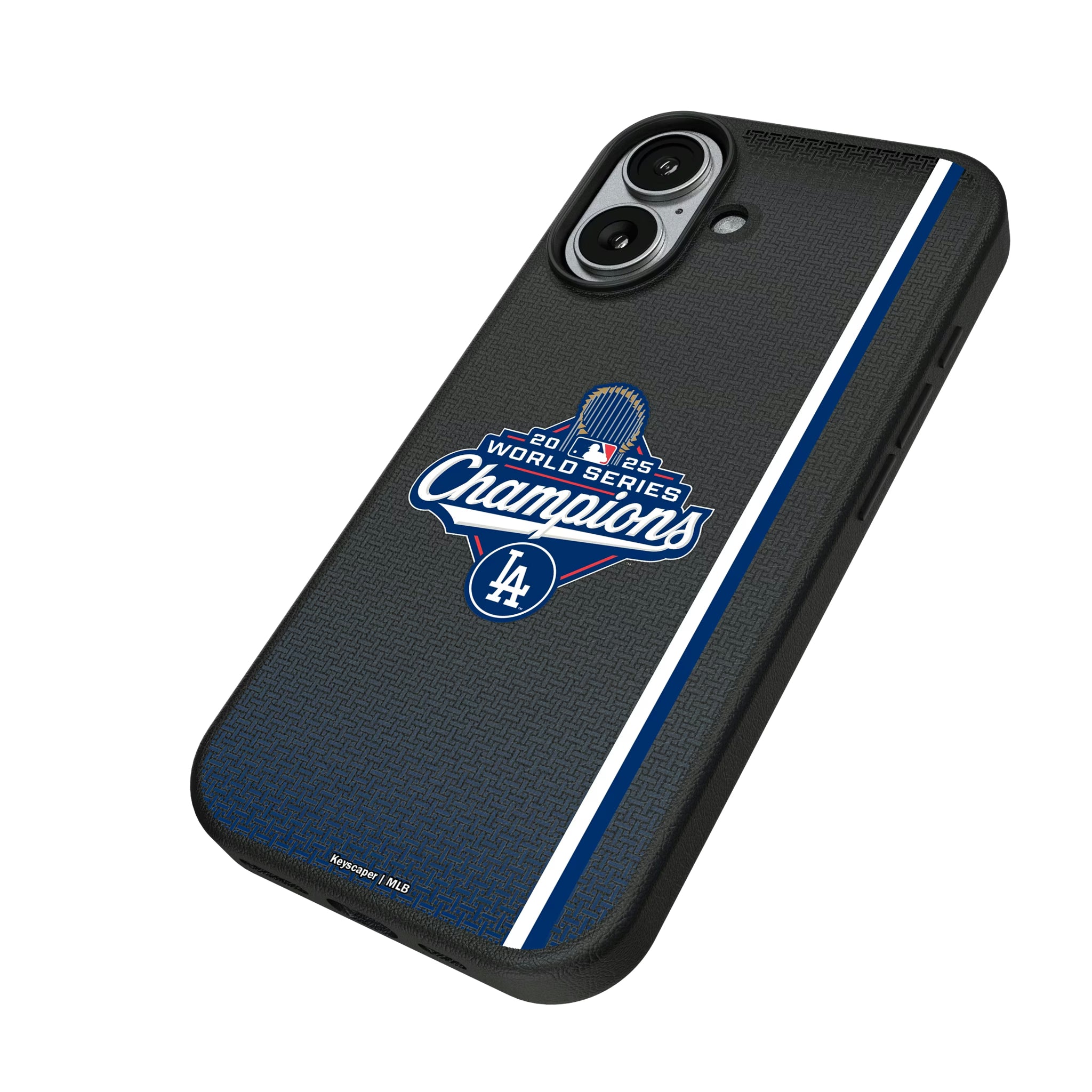 LA Dodgers 2025 MLB World Series iPhone MagSafe Compatible Phone Case for Apple iPhone - Isometric View#Device_iPhone 17