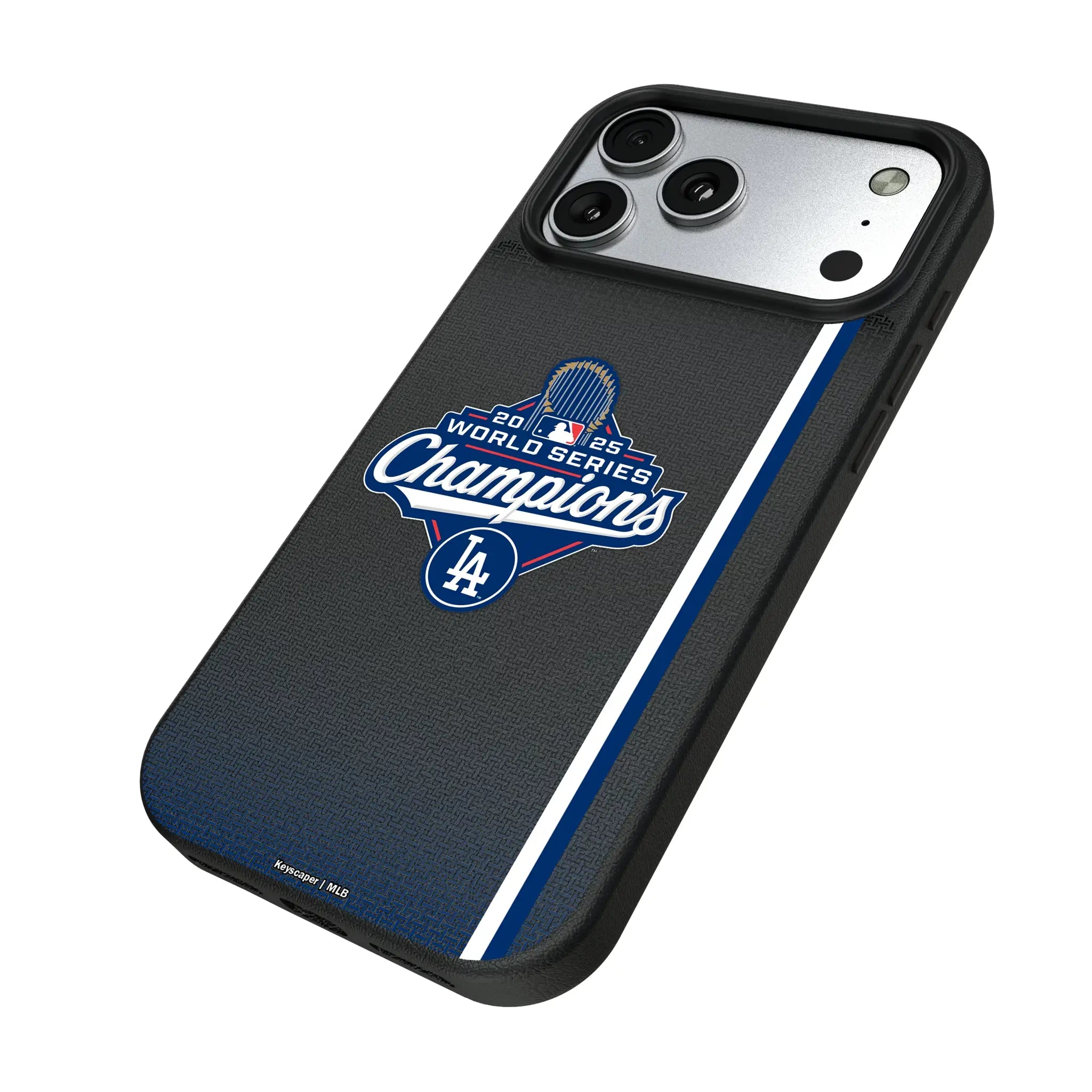 LA Dodgers 2025 MLB World Series iPhone MagSafe Compatible Phone Case for Apple iPhone - Isometric View#Device_iPhone 17 Pro Max