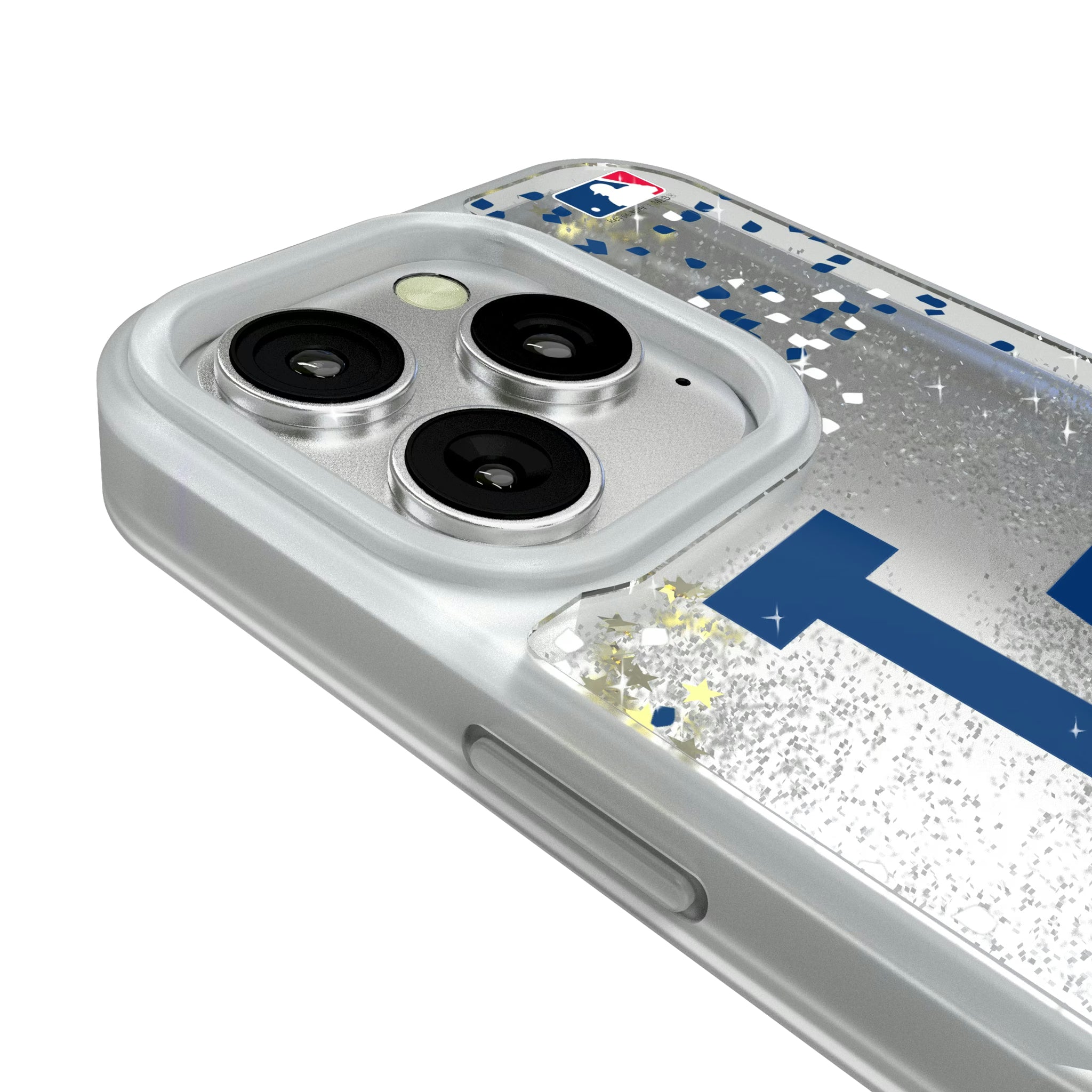 LA Dodgers Confetti iPhone Glitter Phone Case for Apple iPhone - Detail#Device_iPhone 16 Pro