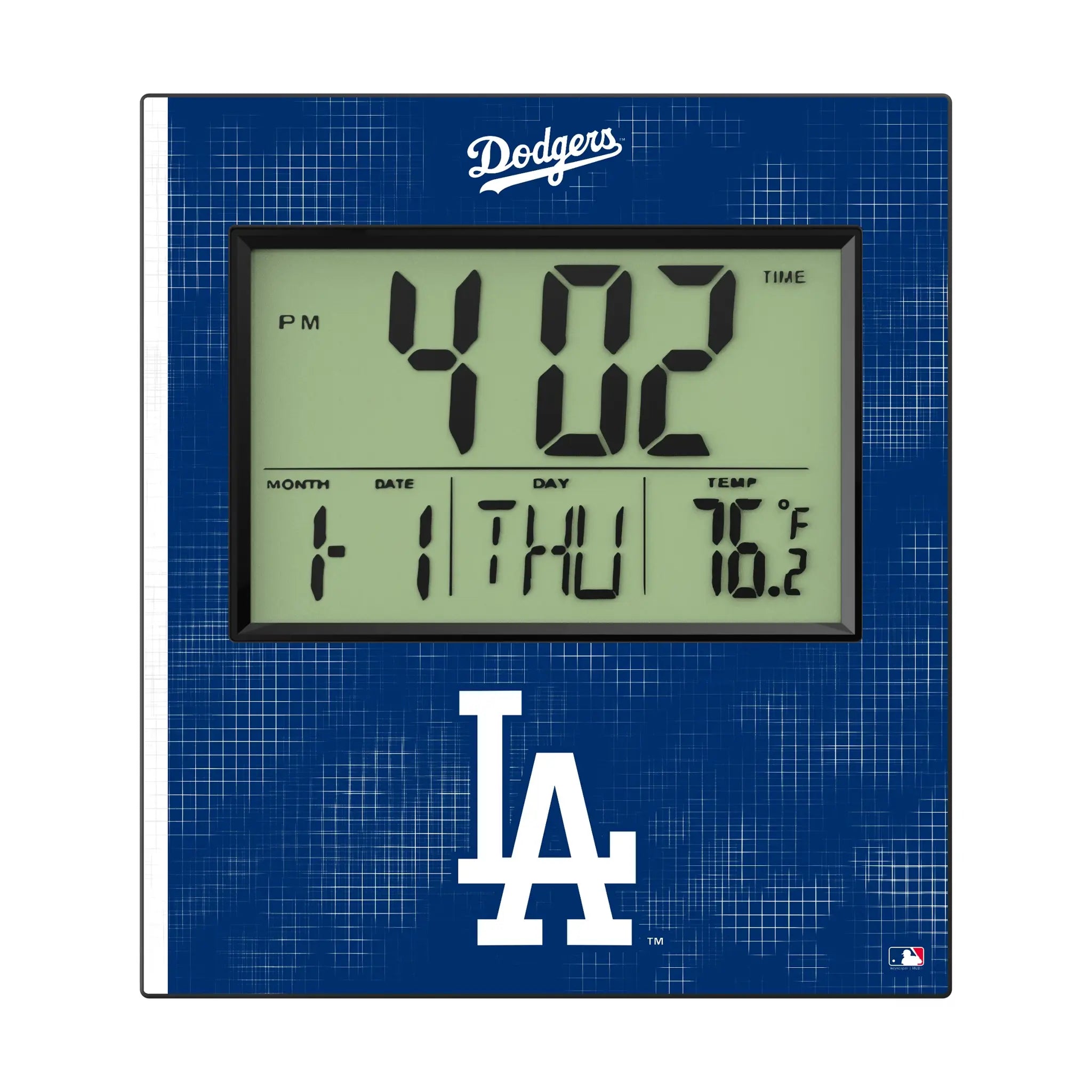 LA Dodgers Hatch Wall Clock