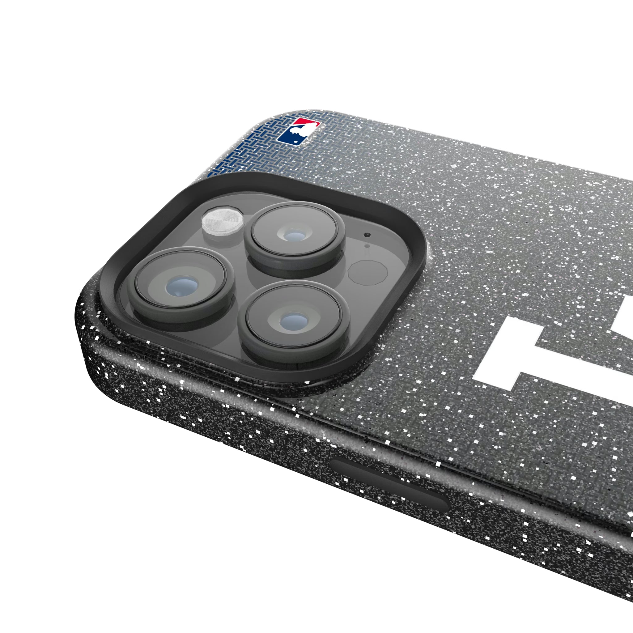 LA Dodgers Linen iPhone Bling Phone Case for Apple iPhone - Detail