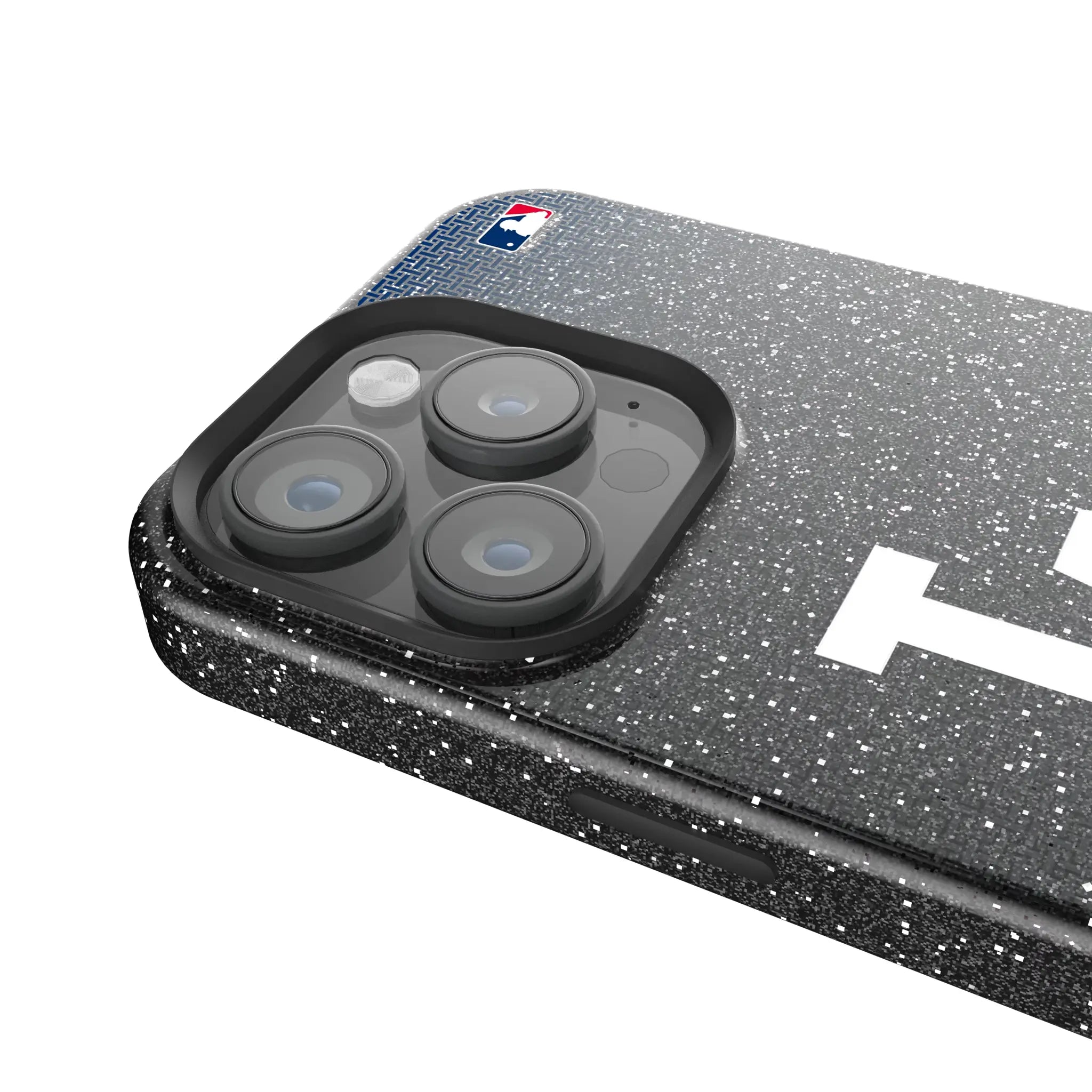 LA Dodgers Linen iPhone Bling Phone Case for Apple iPhone - Detail