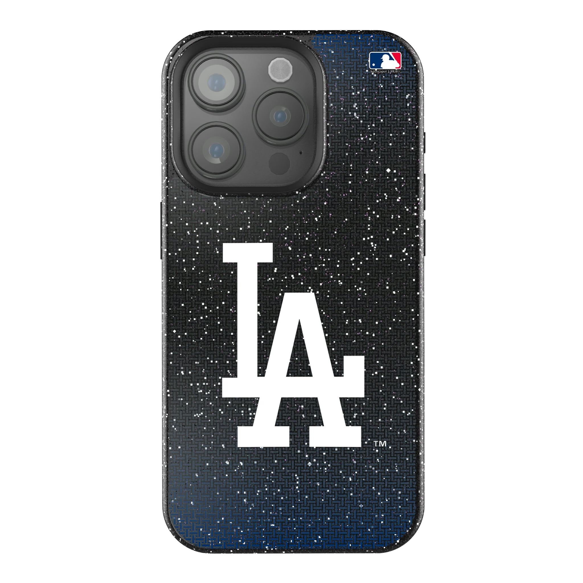 LA Dodgers Linen iPhone Bling Phone Case for Apple iPhone
