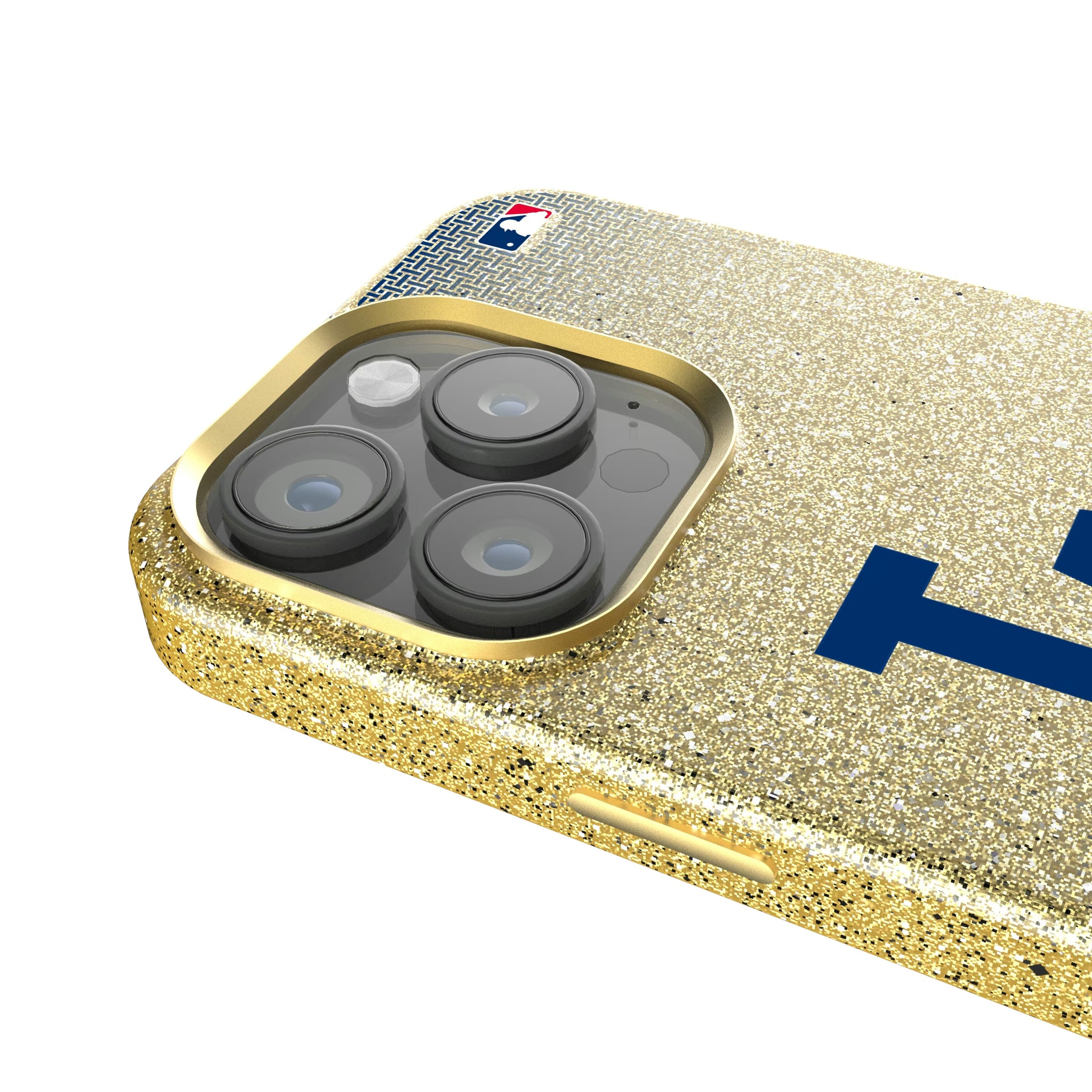 LA Dodgers Linen iPhone Bling Phone Case for Apple iPhone - Detail