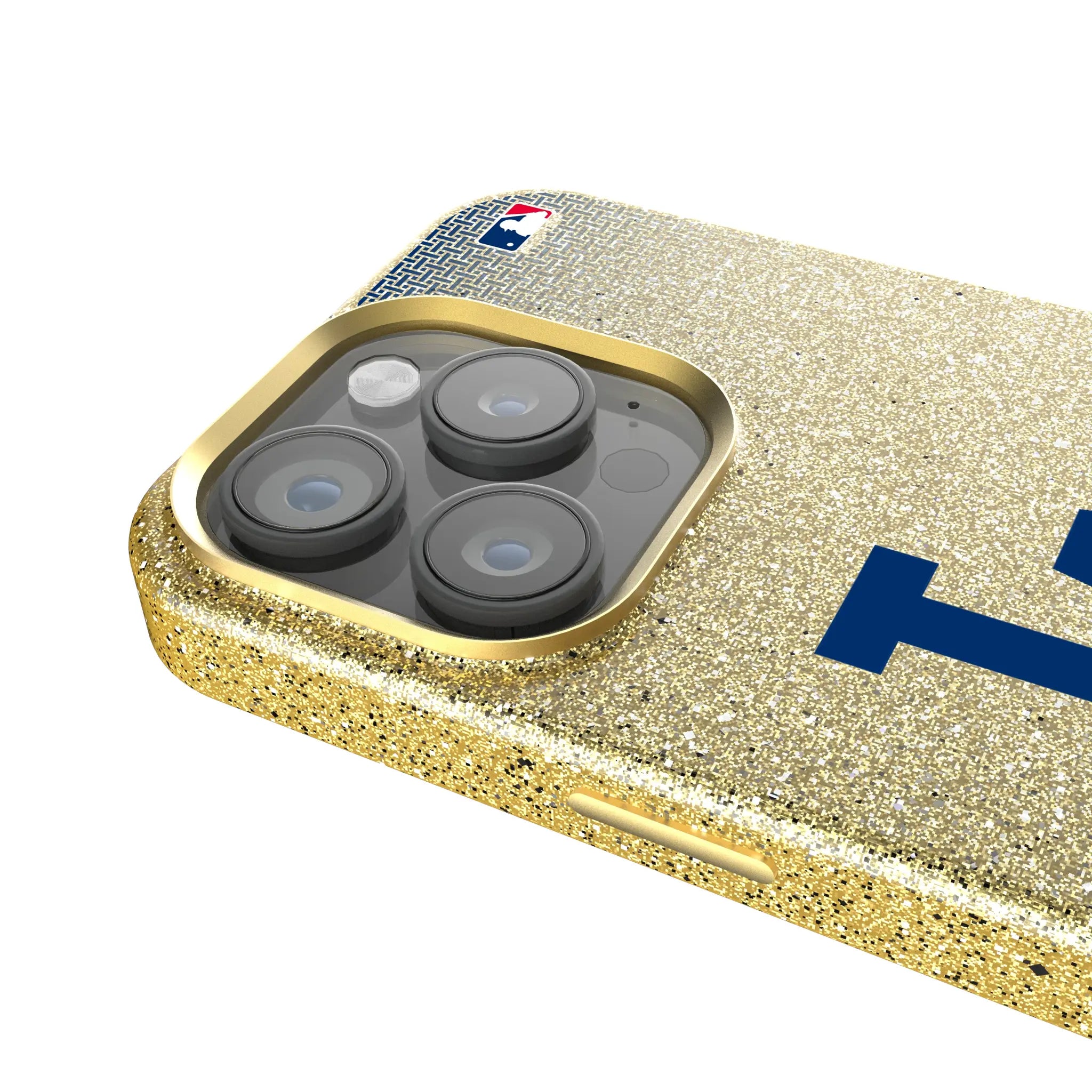 LA Dodgers Linen iPhone Bling Phone Case for Apple iPhone - Detail