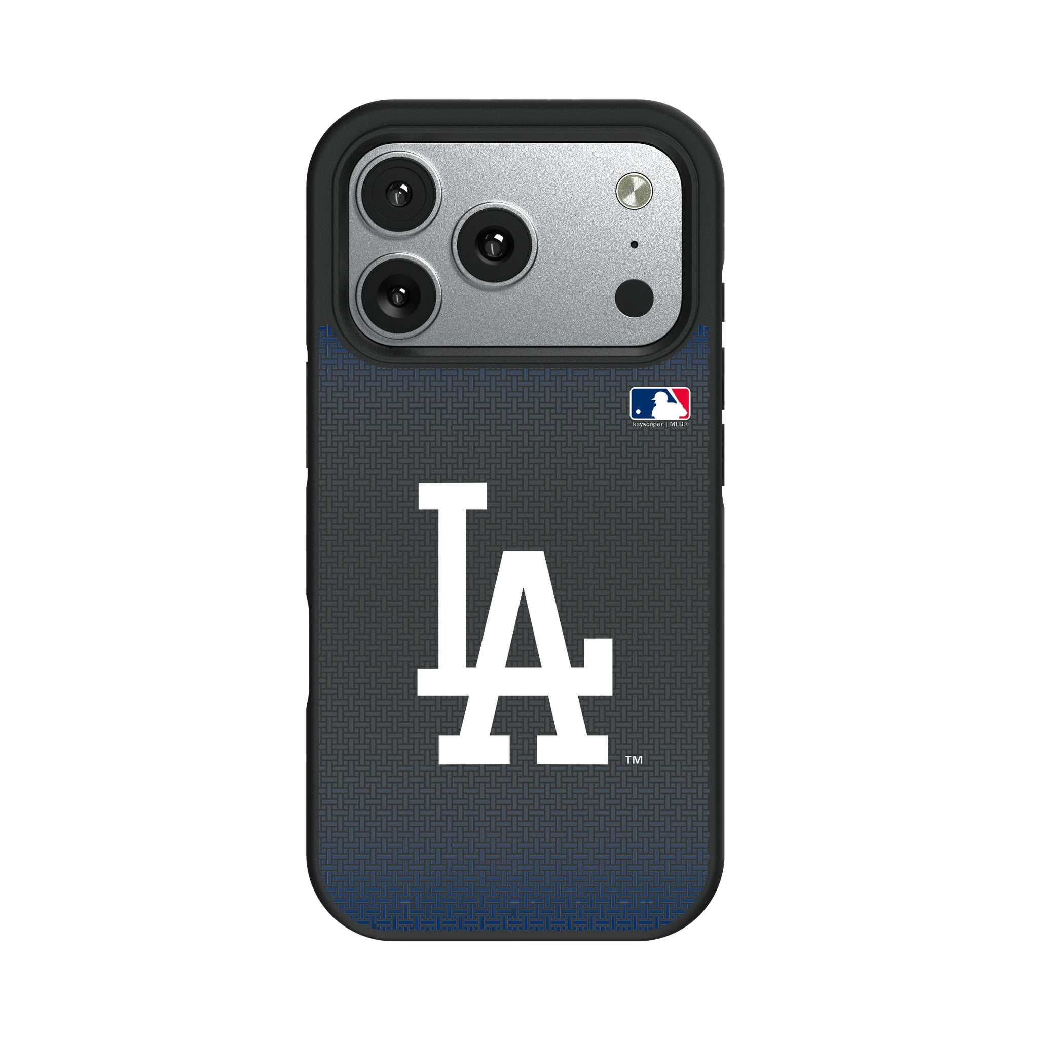 LA Dodgers Linen iPhone Bump Phone Case for Apple iPhone#Device_iPhone 17 Pro