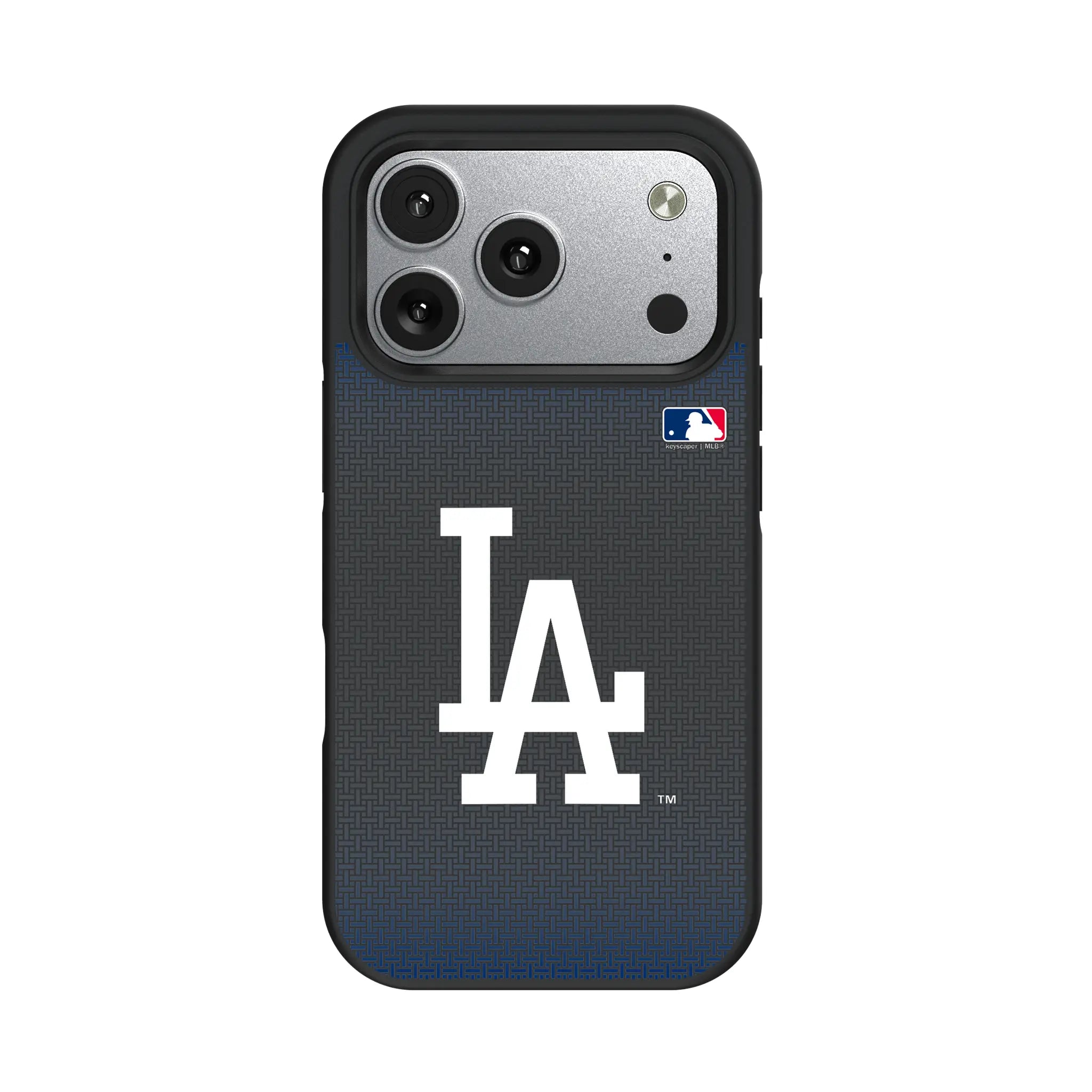 LA Dodgers Linen iPhone Bump Phone Case for Apple iPhone#Device_iPhone 17 Pro