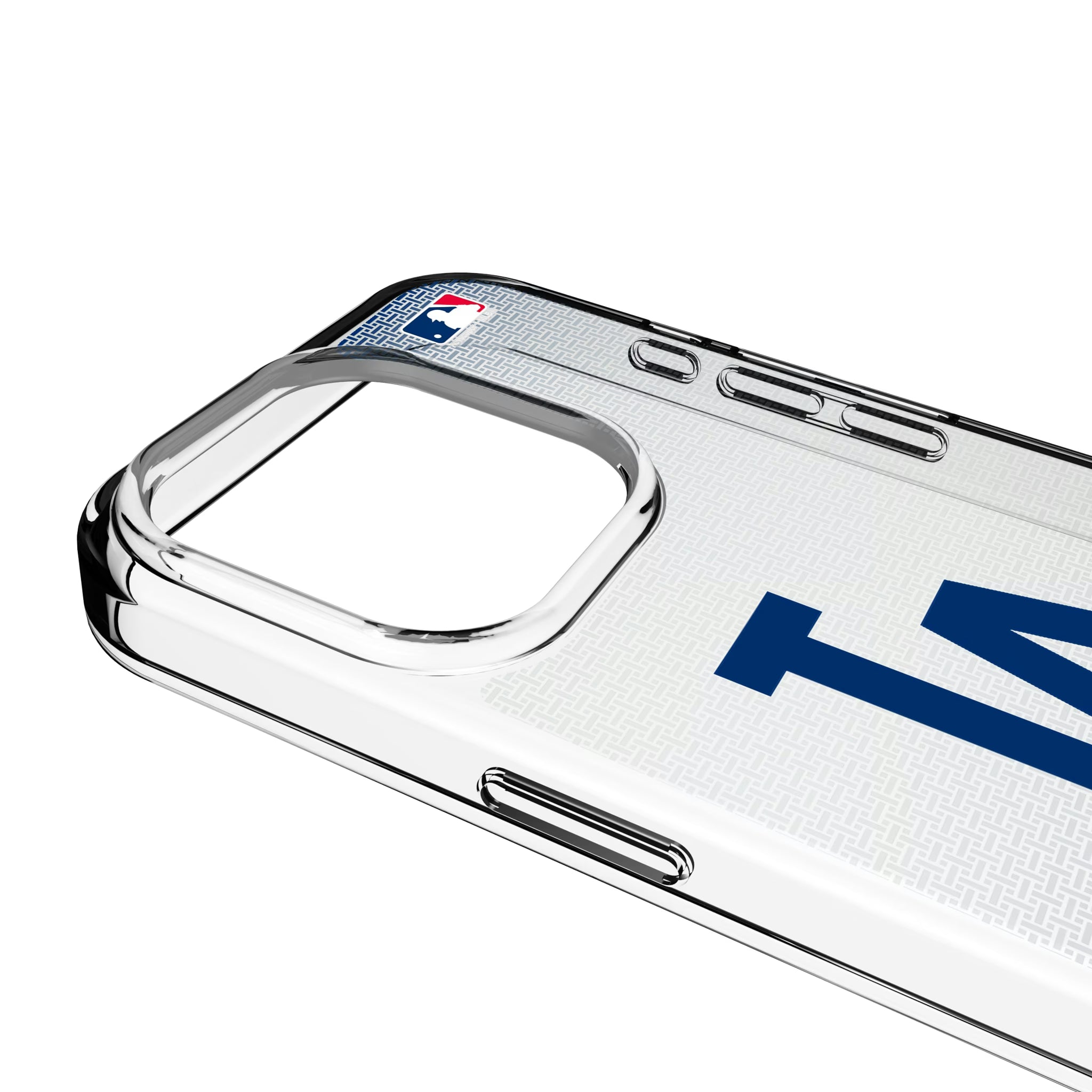 LA Dodgers Linen iPhone Clear Phone Case for Apple iPhone - Detail