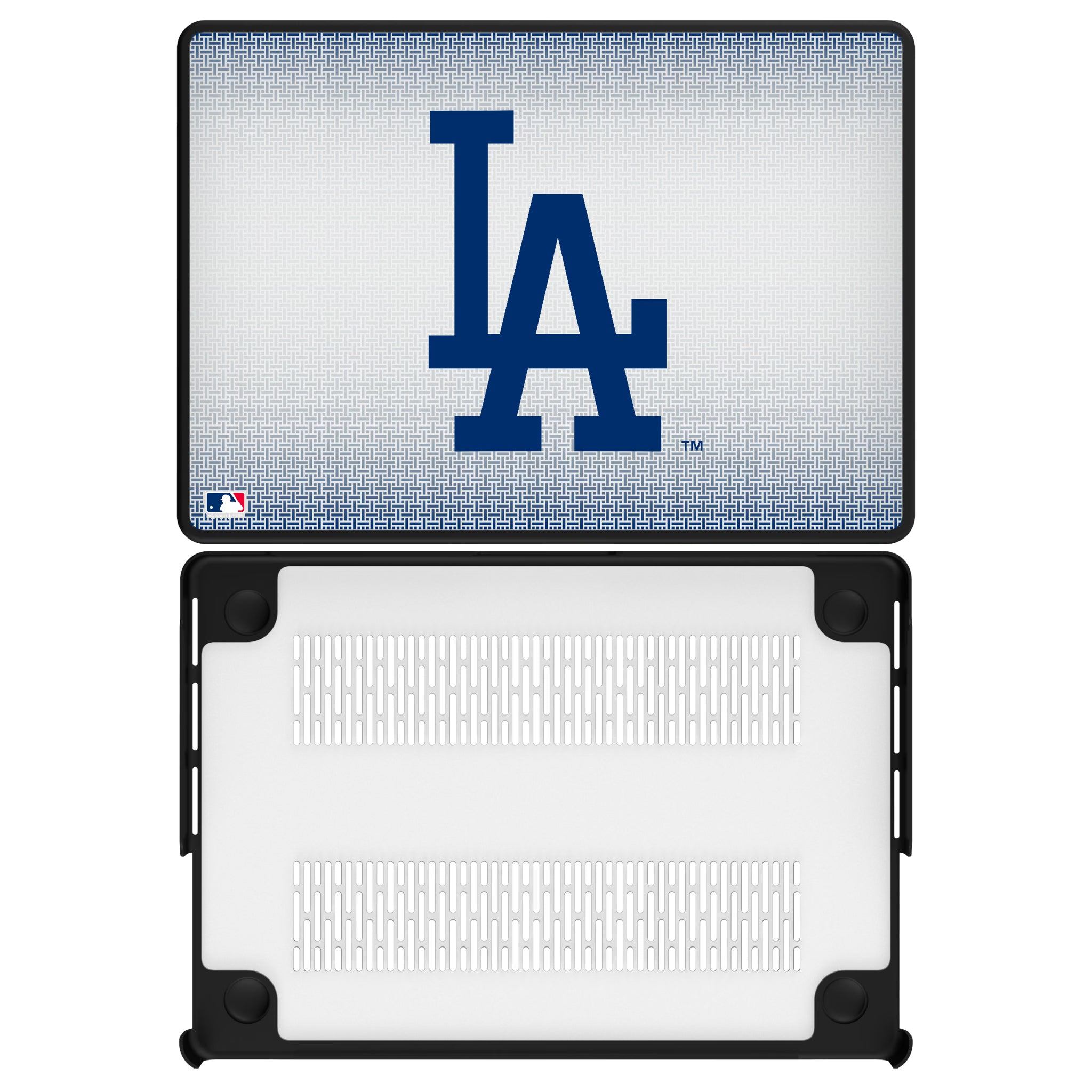 LA Dodgers Linen MacBook Laptop Case for Apple MacBook#Device_MacBook Pro (14-inch, 2021) / MacBook Pro (14-inch, 2023) / MacBook Pro (14-inch, 2024)