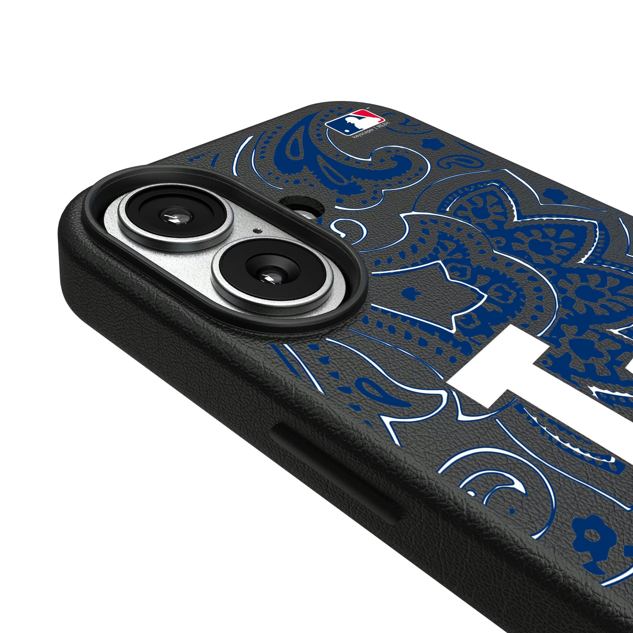 LA Dodgers Paisley iPhone MagSafe Compatible Phone Case for Apple iPhone - Detail#Device_iPhone 17
