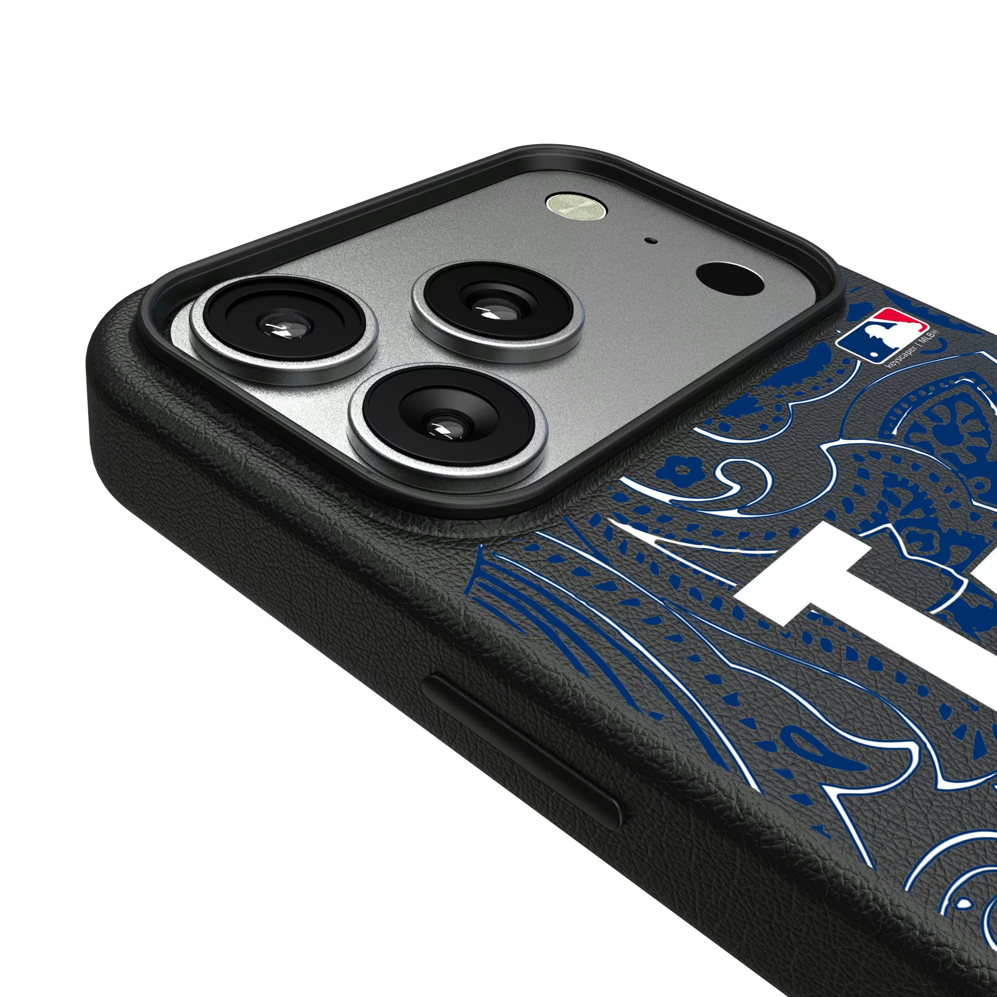 LA Dodgers Paisley iPhone MagSafe Compatible Phone Case for Apple iPhone - Detail#Device_iPhone 17 Pro
