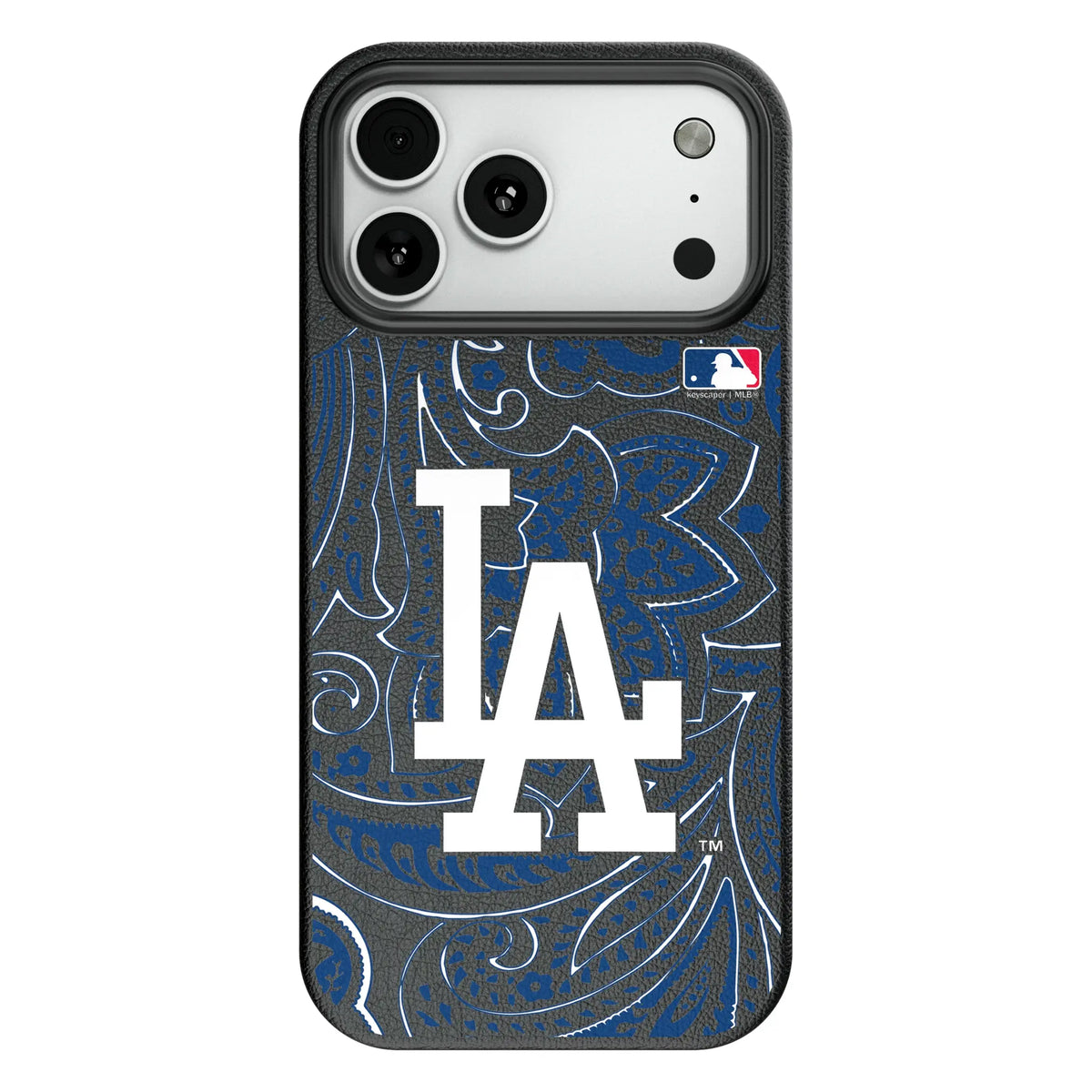 LA Dodgers Paisley MagSafe Compatible Phone Case for Apple iPhone