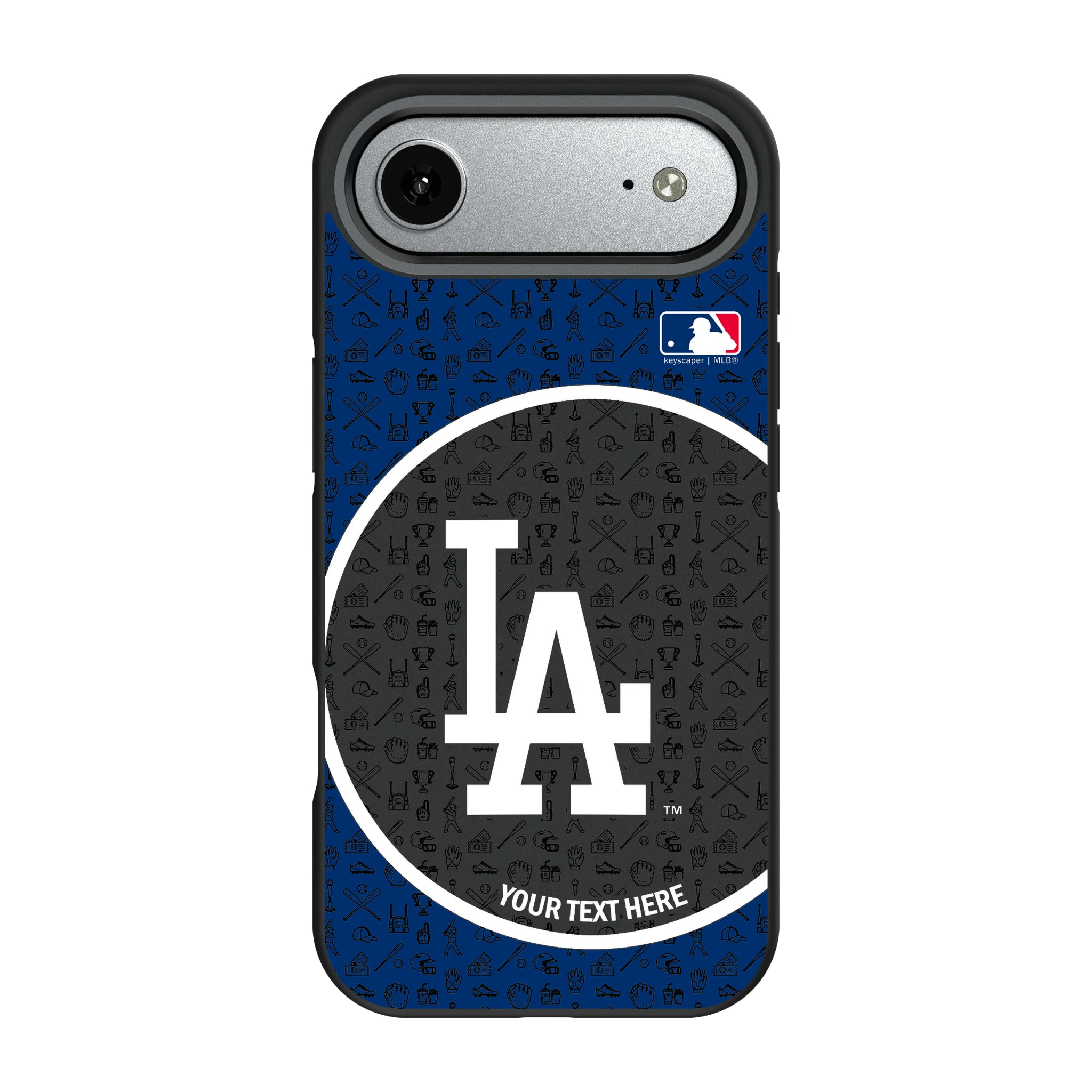 LA Dodgers Personalized Circle iPhone Bump Phone Case for Apple iPhone#Device_iPhone Air